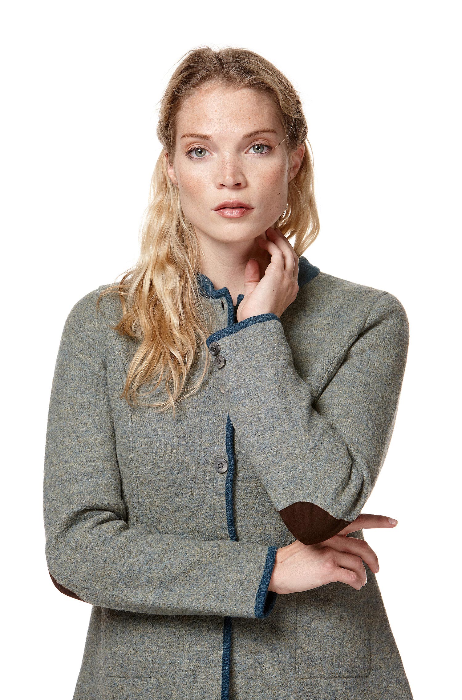 Alpaka Jacke FIONA aus Alpaka und Wolle