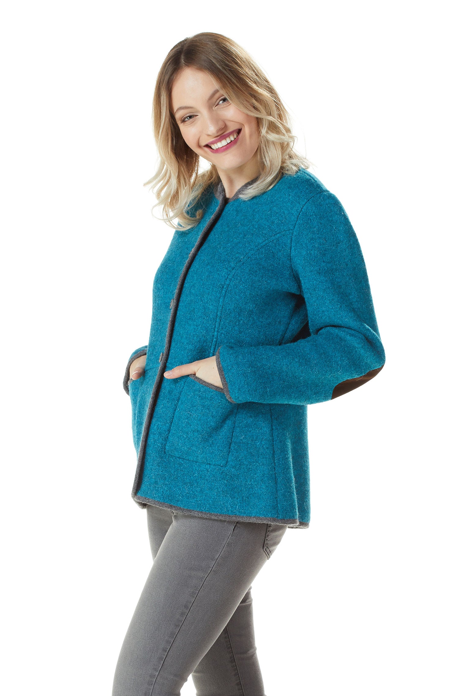 Alpaka Jacke FIONA aus Alpaka und Wolle