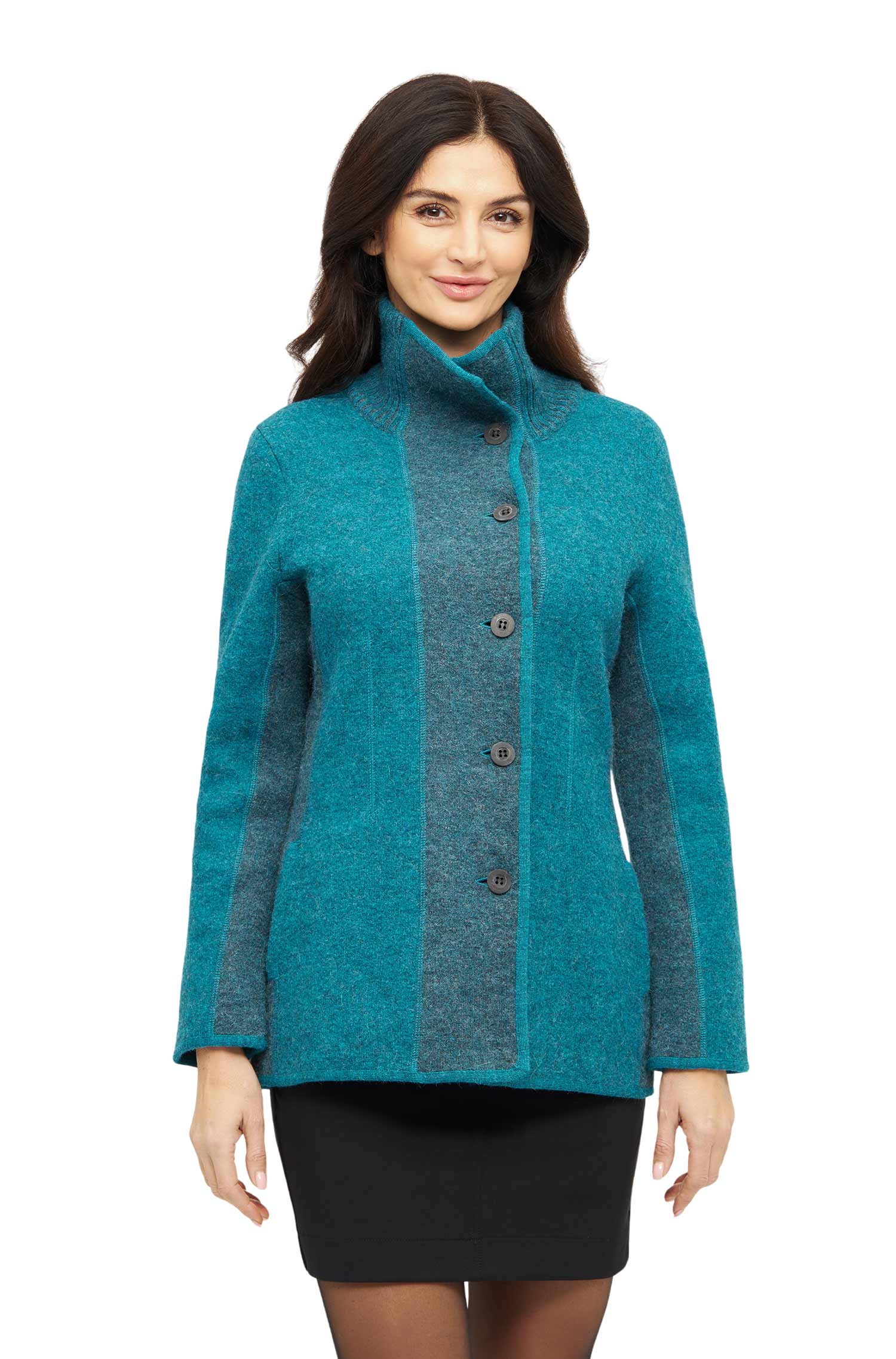 Alpaka Jacke GORKY aus Alpaka-Woll-Mix