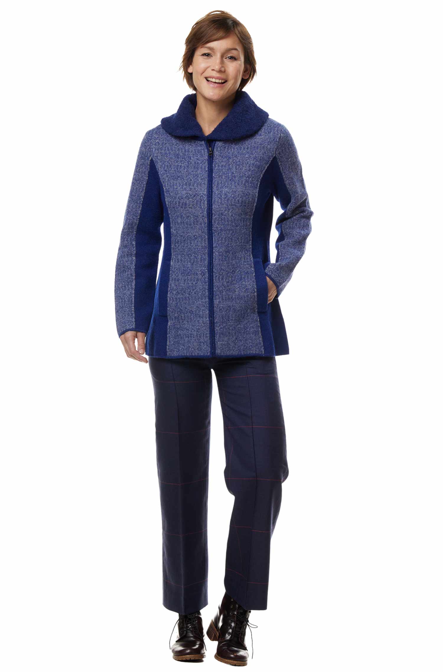 Alpaka Jacke MUJAL ELEGANT aus Alpaka und Wolle