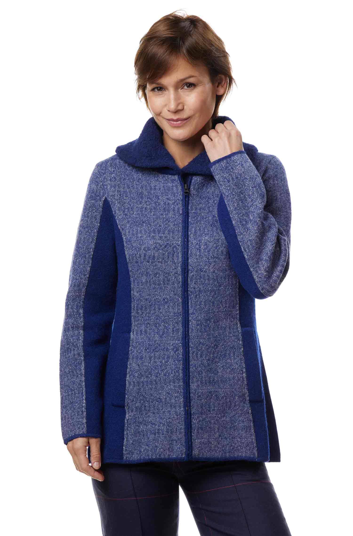Alpaka Jacke MUJAL ELEGANT aus Alpaka und Wolle
