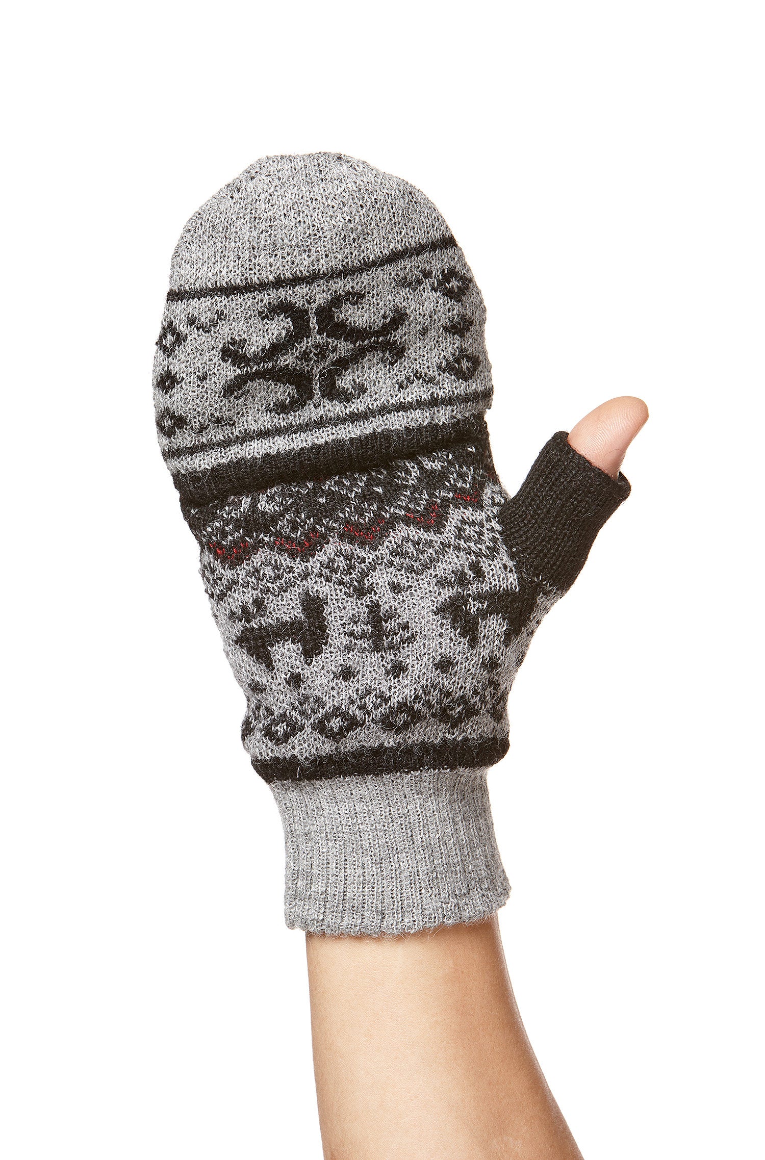 Alpaka Känguru Handschuhe ANDEN VIENTOS aus 100% Alpaka Superfine