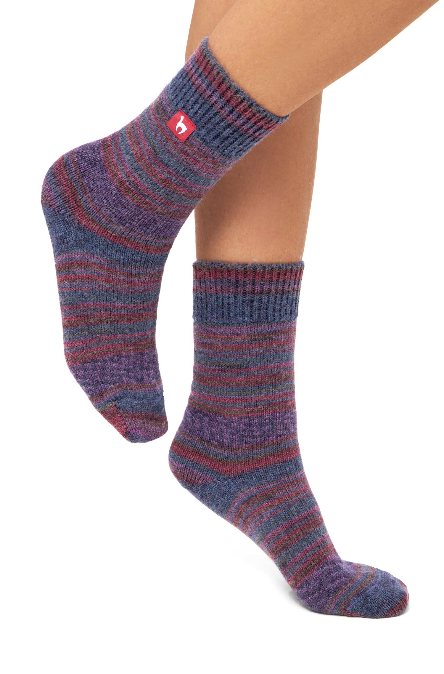 Alpaka Kuschel-Socken HARMONY aus Alpaka-Wolle-Mix