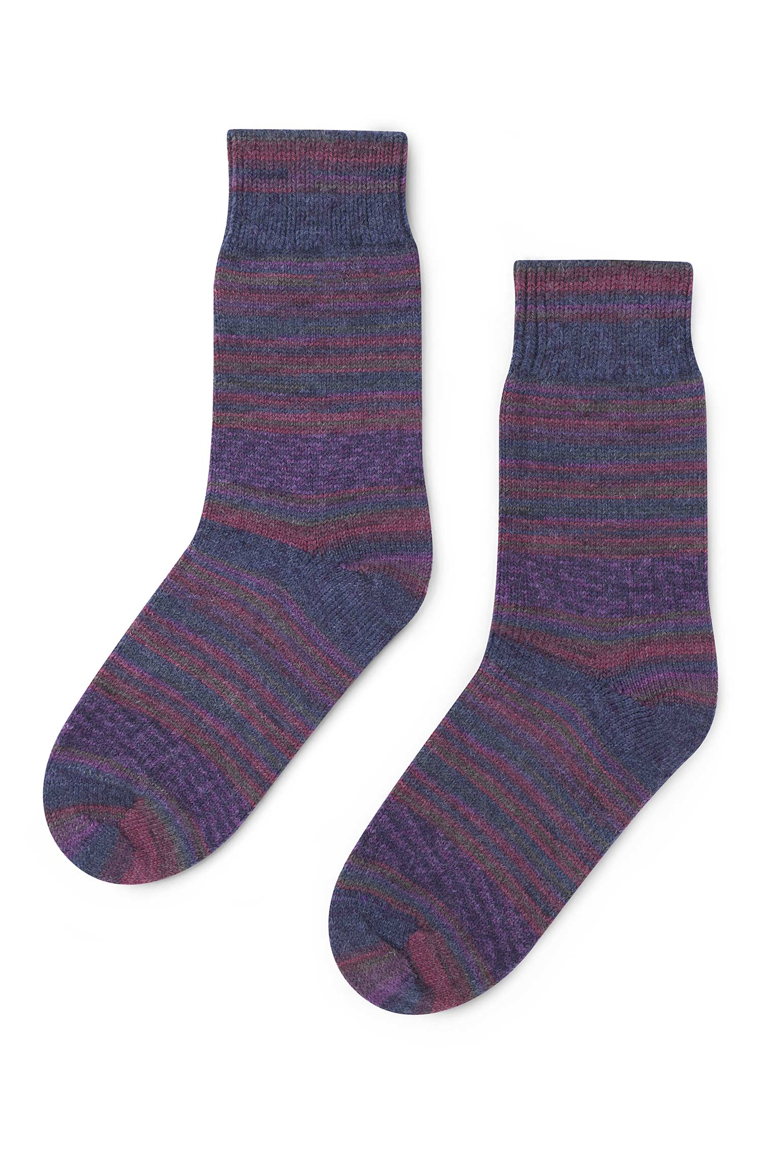 Alpaka Kuschel-Socken HARMONY aus Alpaka-Wolle-Mix