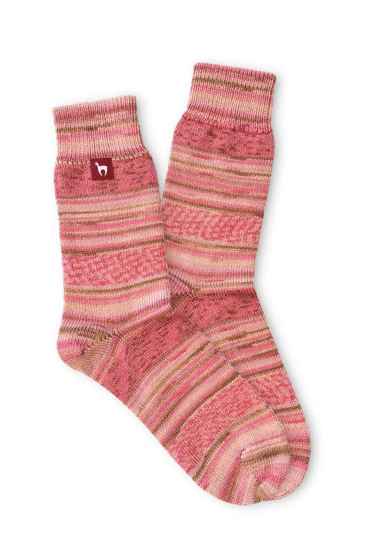 Alpaka Kuschel-Socken HARMONY aus Alpaka-Wolle-Mix