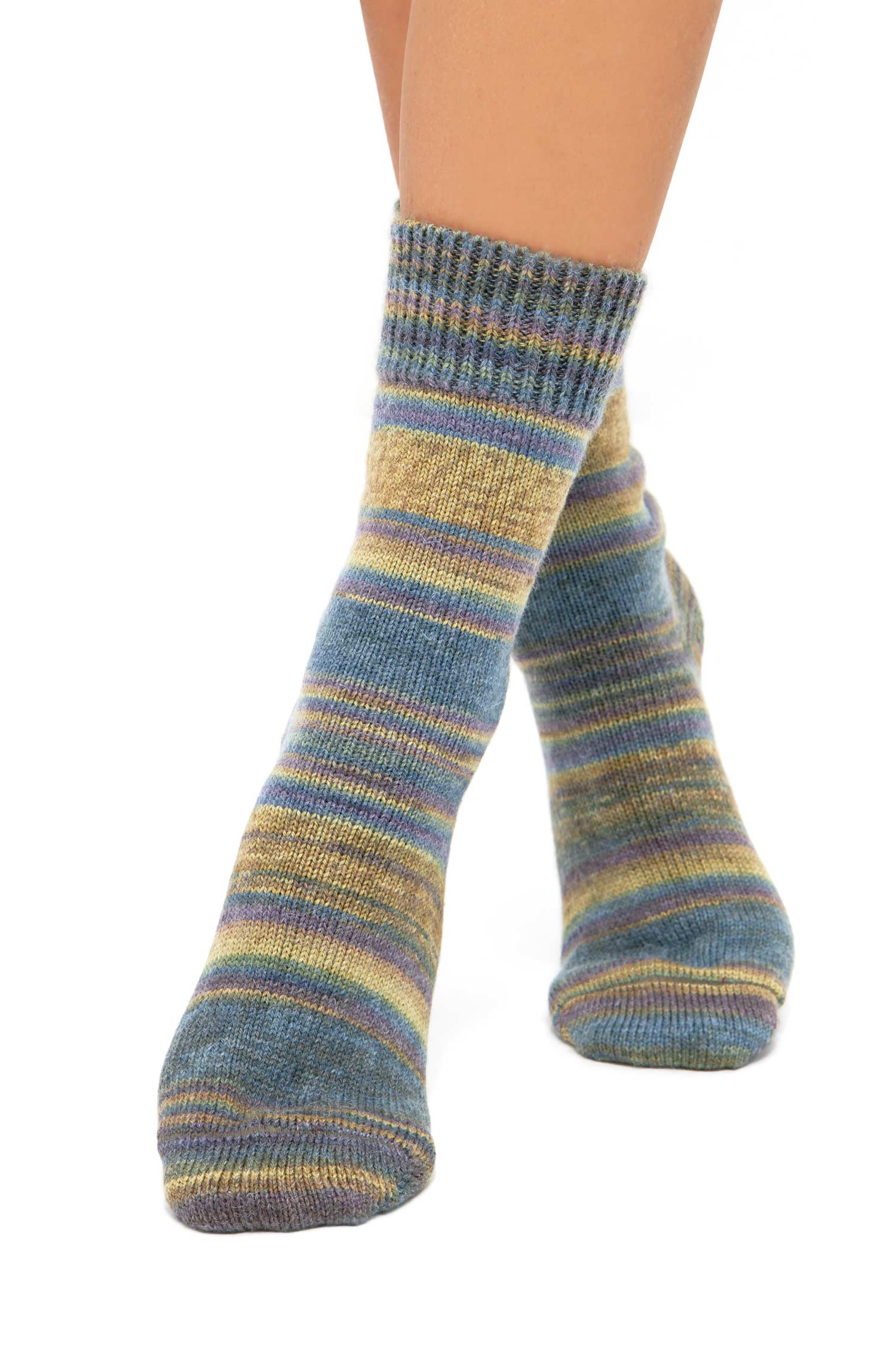 Alpaka Kuschel-Socken HARMONY aus Alpaka-Wolle-Mix