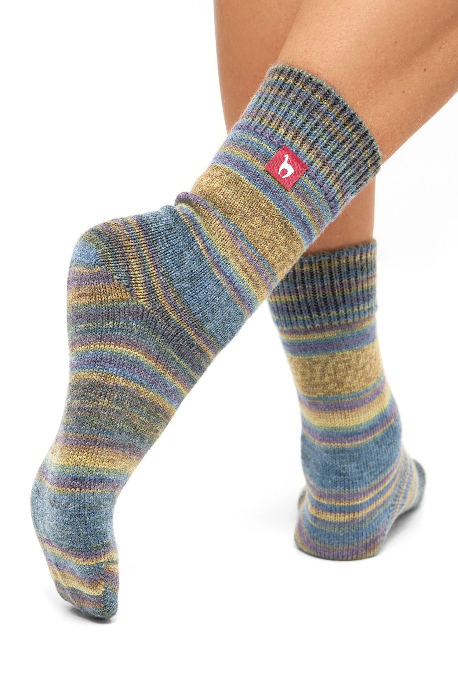 Alpaka Kuschel-Socken HARMONY aus Alpaka-Wolle-Mix