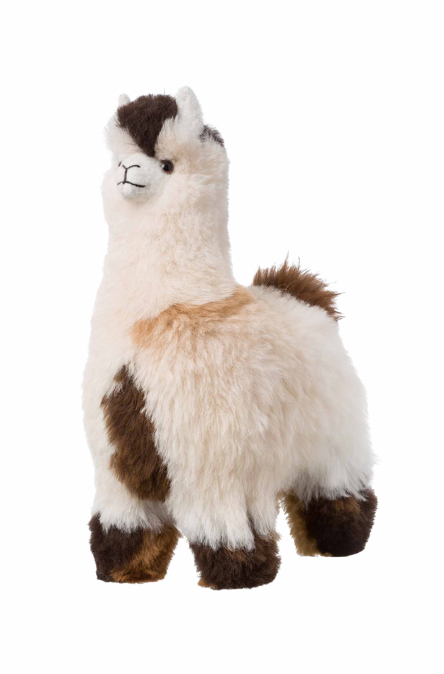 Alpaca CUDDLY FUR ANIMAL (30cm) made of alpaca fur