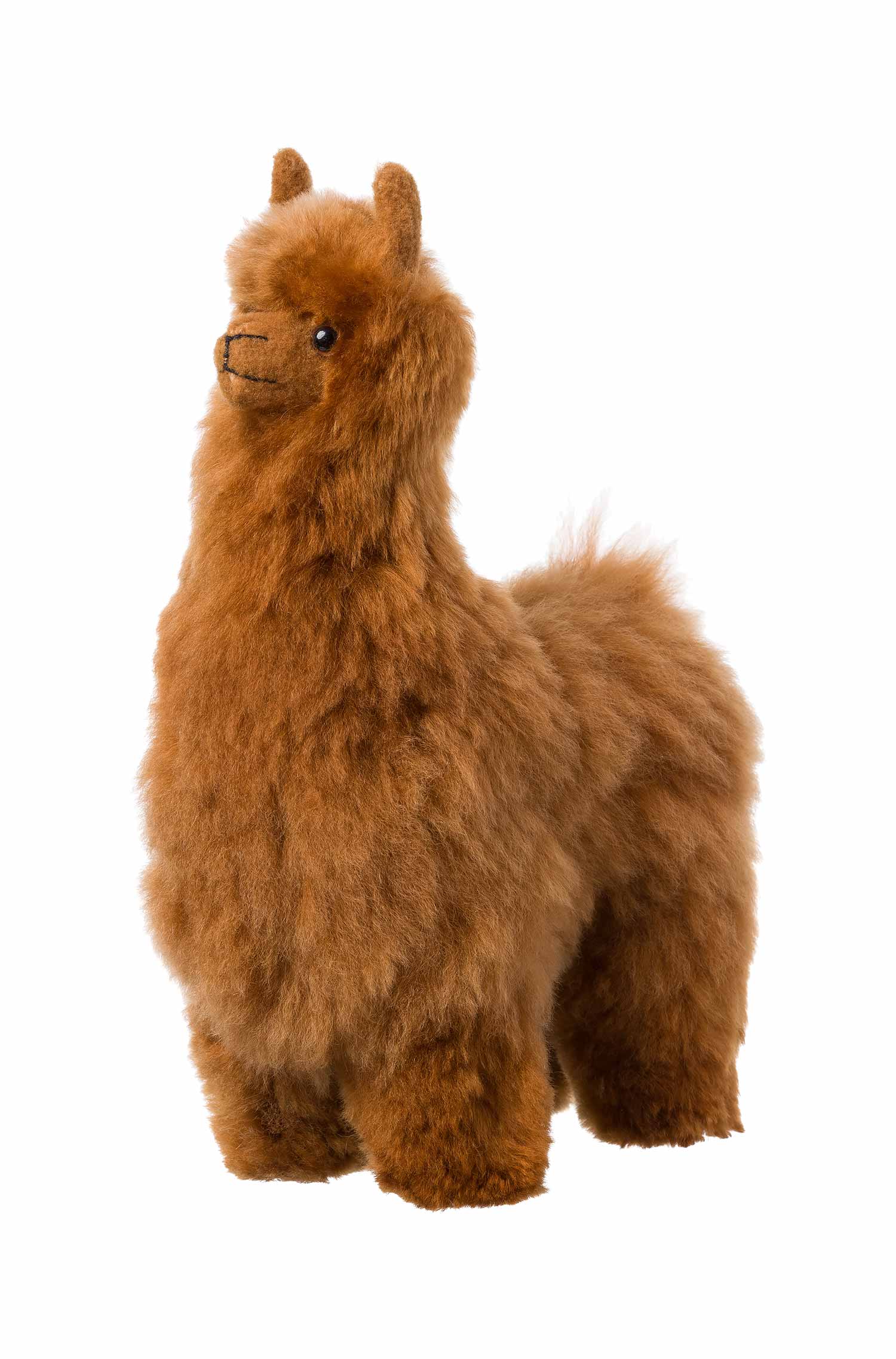 Alpaca CUDDLY FUR ANIMAL (30cm) made of alpaca fur