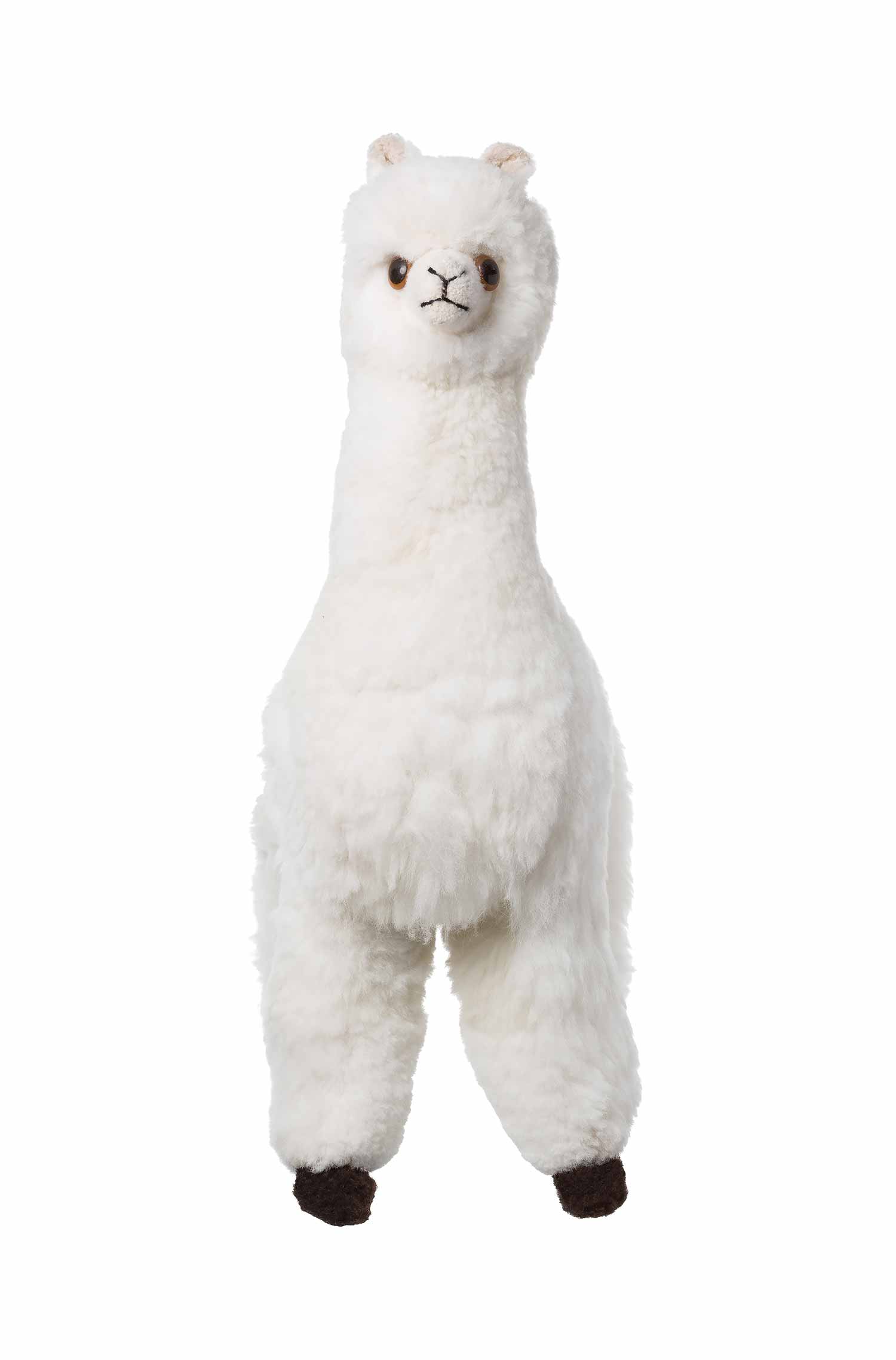 Alpaca CUDDLY FUR ANIMAL (70cm) made of alpaca fur