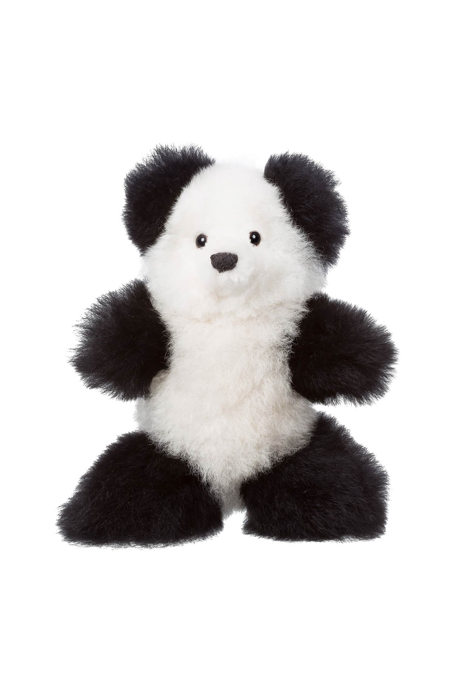 Peluche alpaga TEDDY (15cm) en fourrure d'alpaga