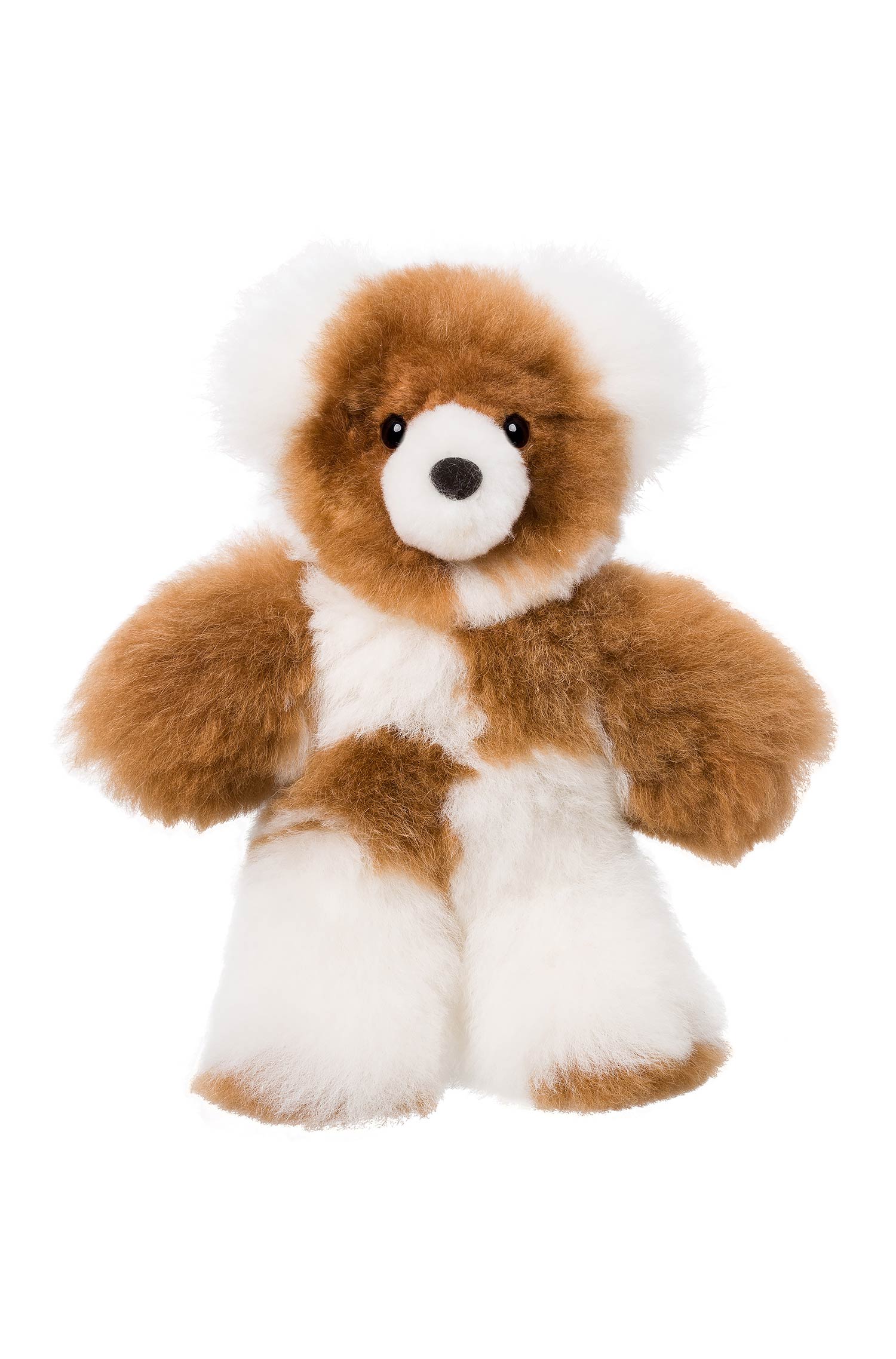 Peluche alpaga TEDDY (22cm) en fourrure d'alpaga