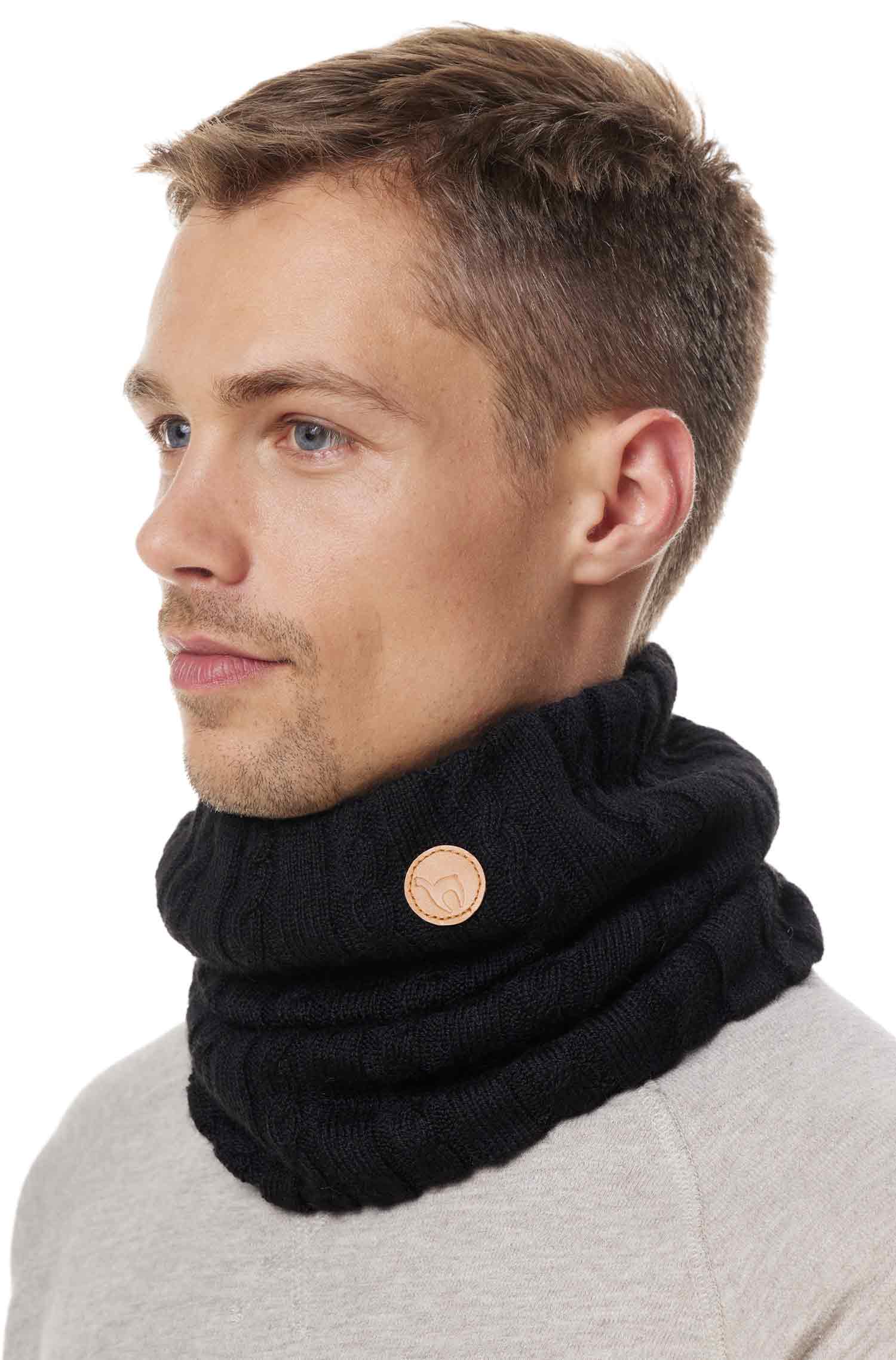 Alpaka Loop-Schal SUAVE aus Baby Alpaka und Merino