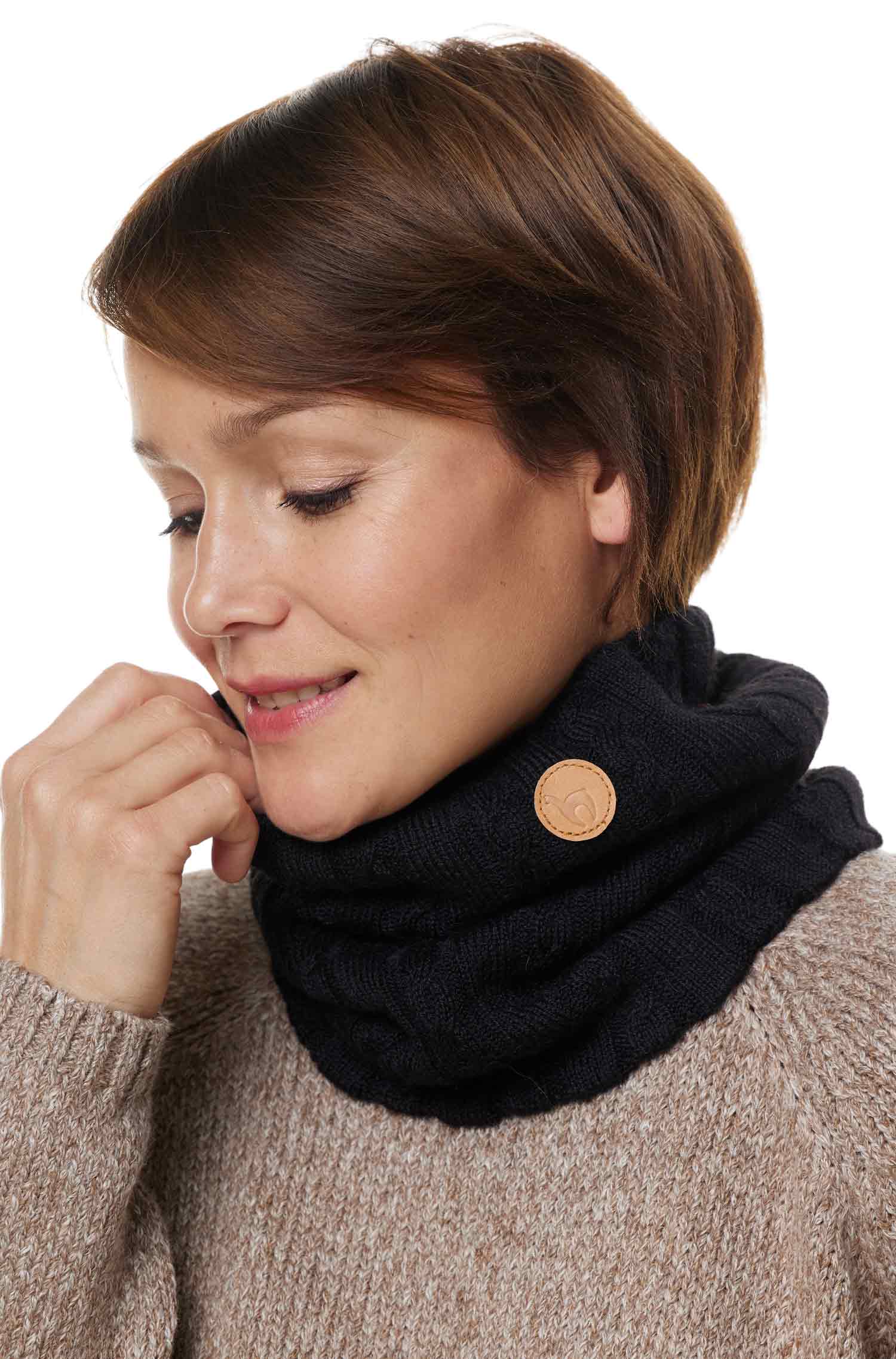 Alpaka Loop-Schal SUAVE aus Baby Alpaka und Merino