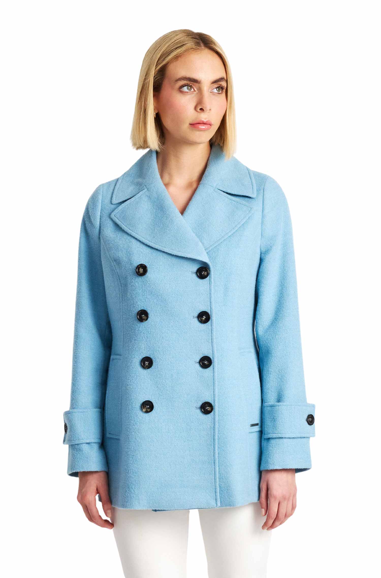 Alpaka Mantel PEACOAT aus 100% Baby Alpaka