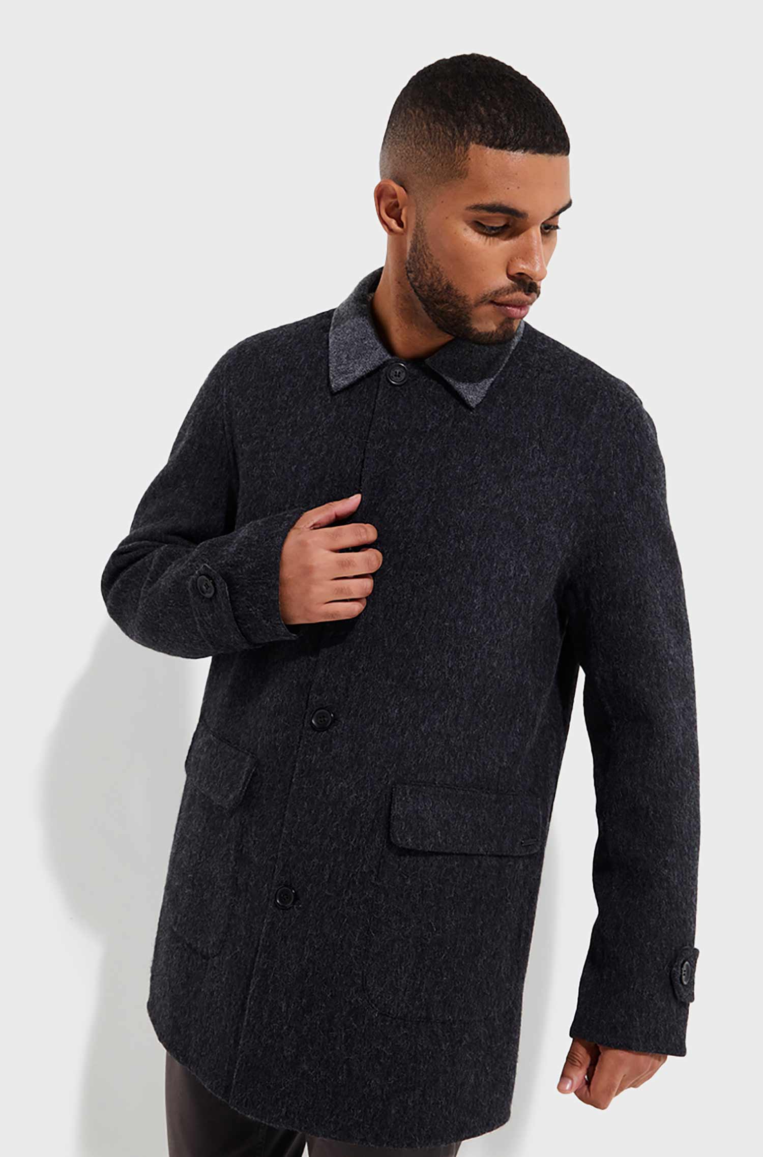 Alpaka Mantel VALIENTE aus Alpaka-Woll-Mix