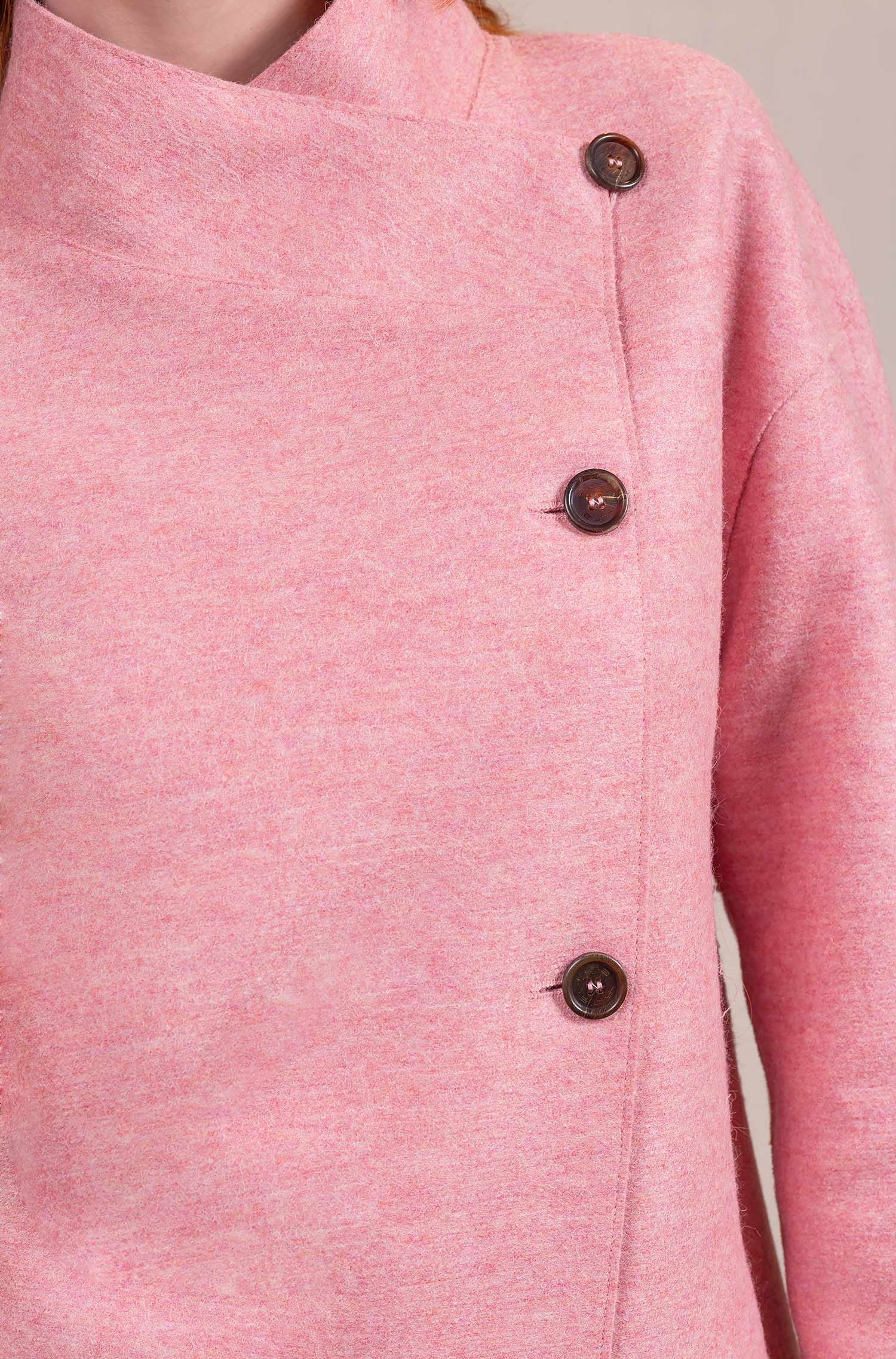 Alpaka Mantel VALS aus Alpaka und Wolle