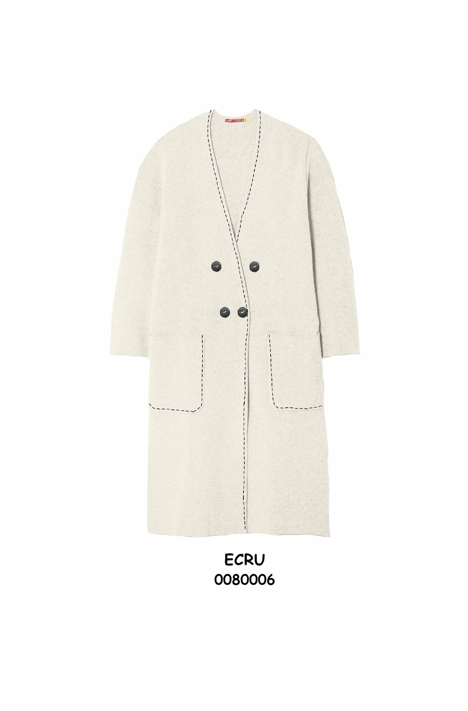 Alpaka Mantel WARSAW aus Alpaka & Wolle