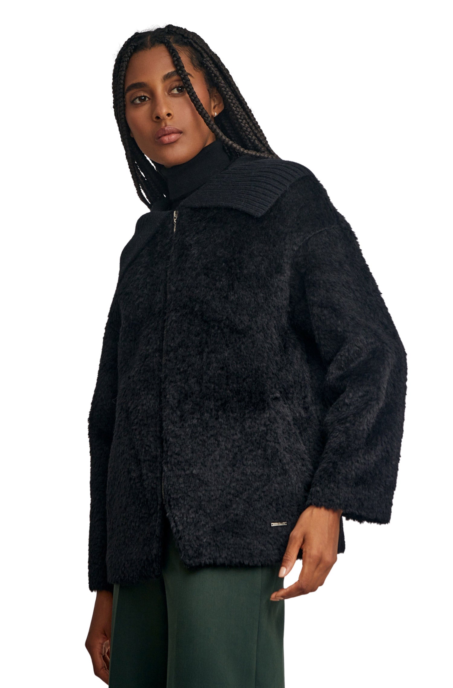 Manteau en alpaga WILLMA en alpaga et laine