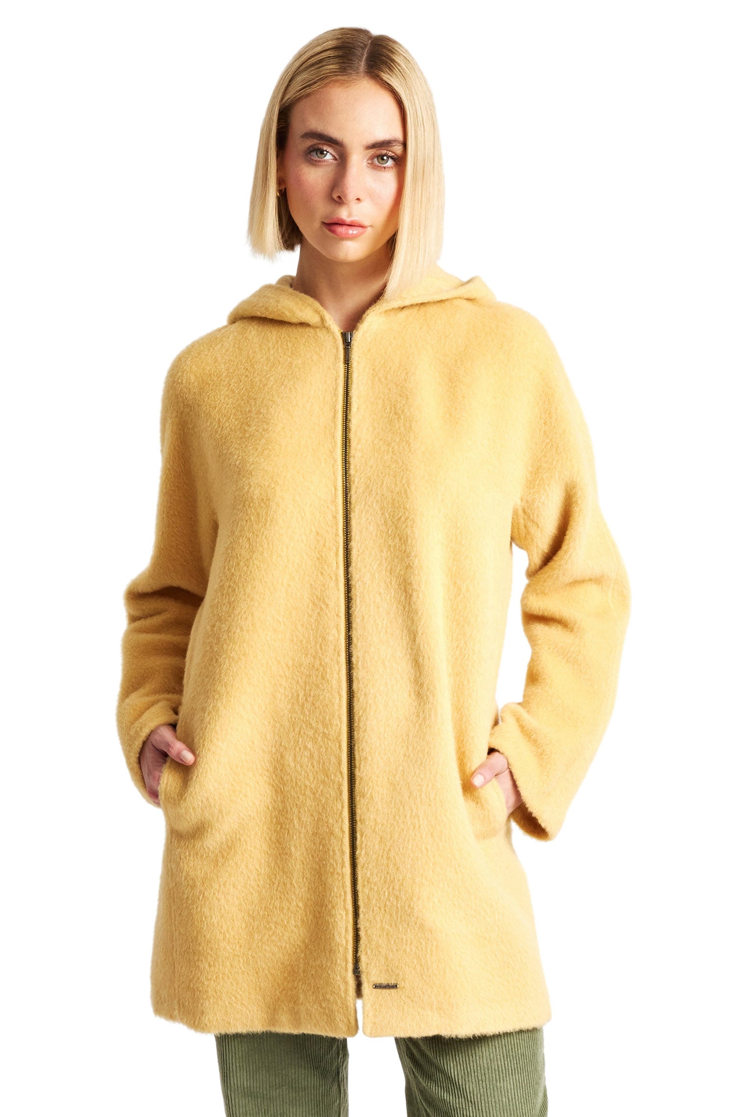 Alpaca coat WUNDERBAR made of alpaca &amp; wool