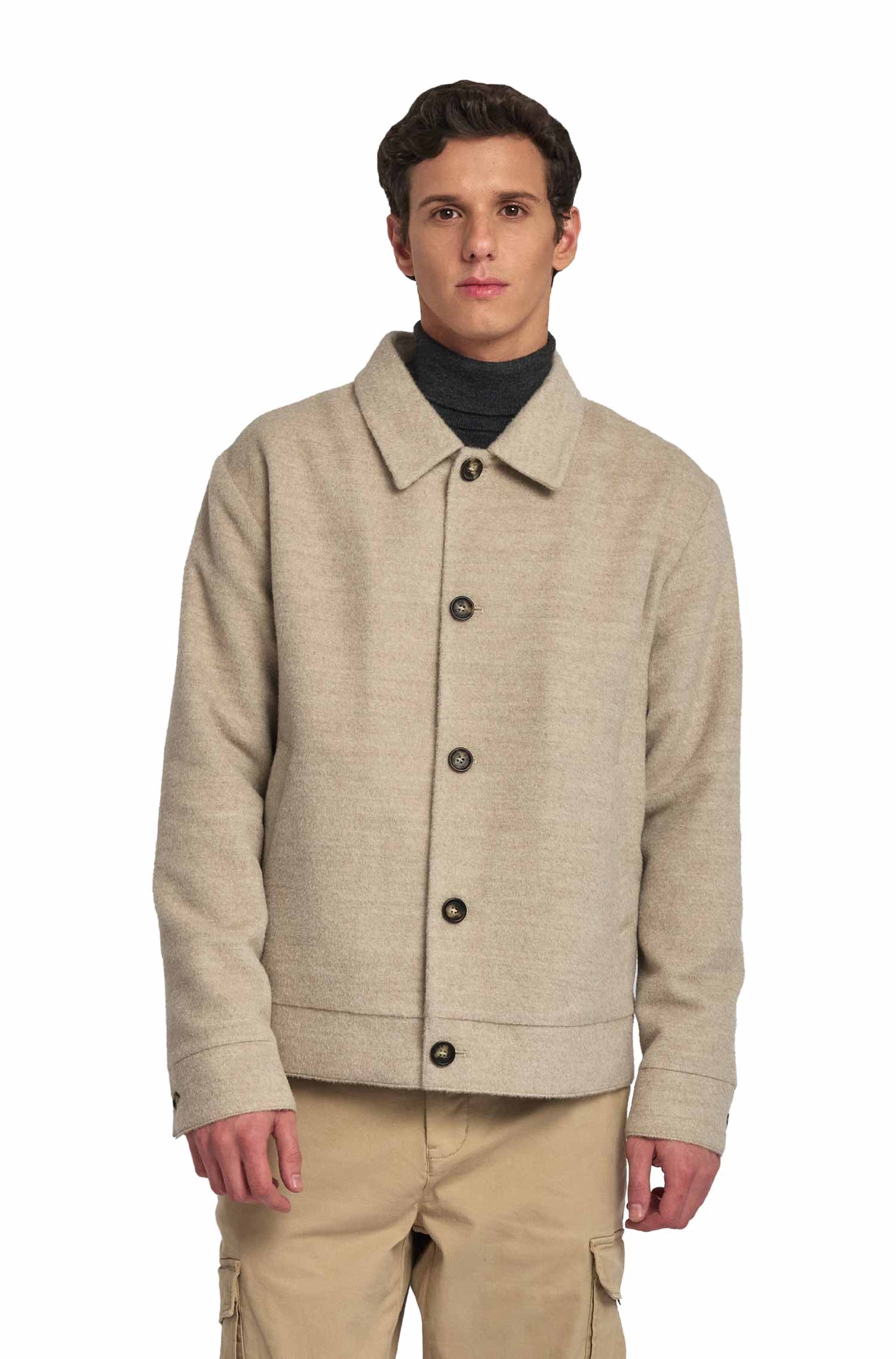 Manteau en alpaga WYOMING en alpaga et laine