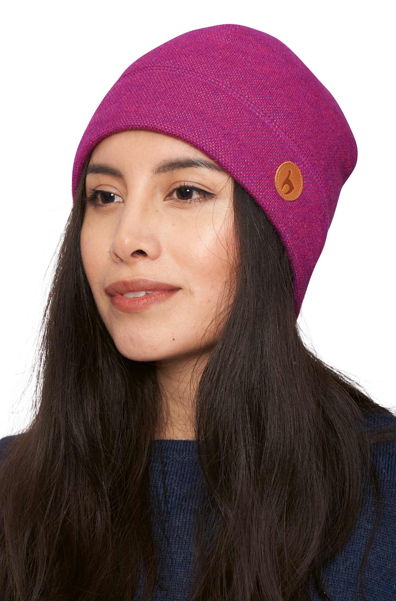 Alpaka Mütze ALPACA SPORT aus Baby Alpaka und Wolle