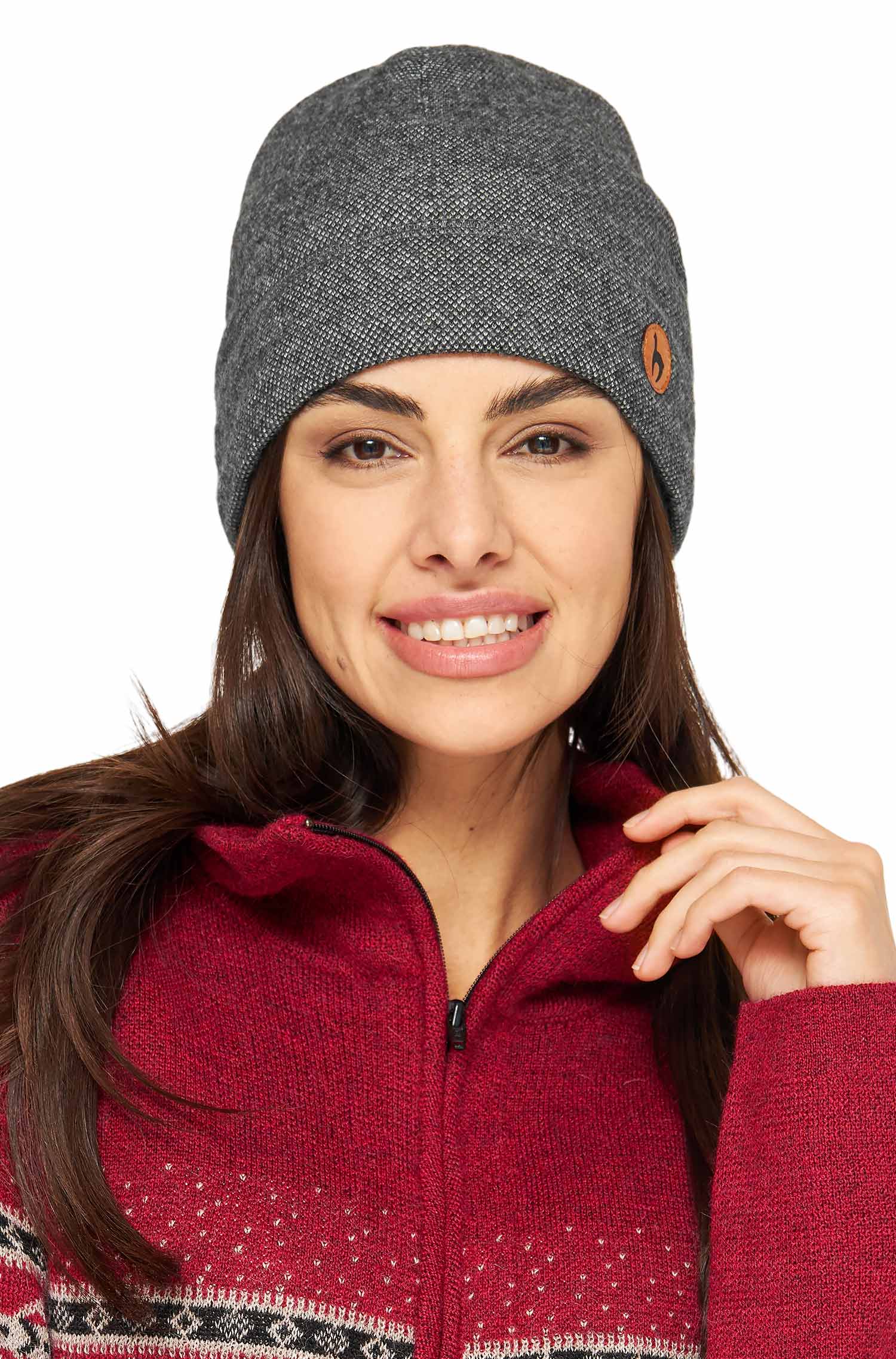 Alpaka Mütze ALPACA SPORT aus Baby Alpaka und Wolle