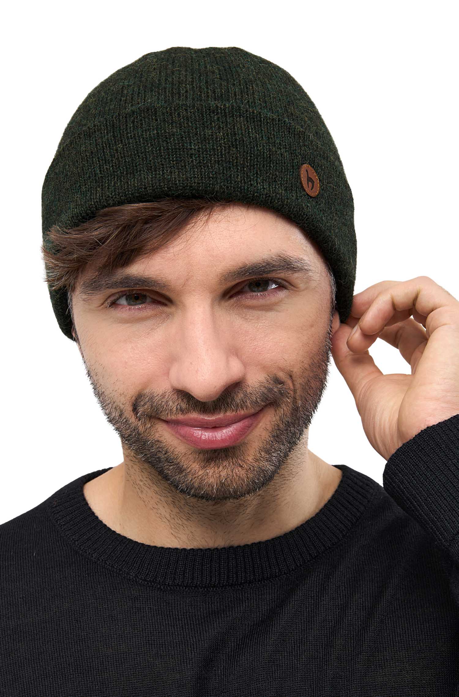 Alpaka Mütze BARK aus 100% Baby Alpaka