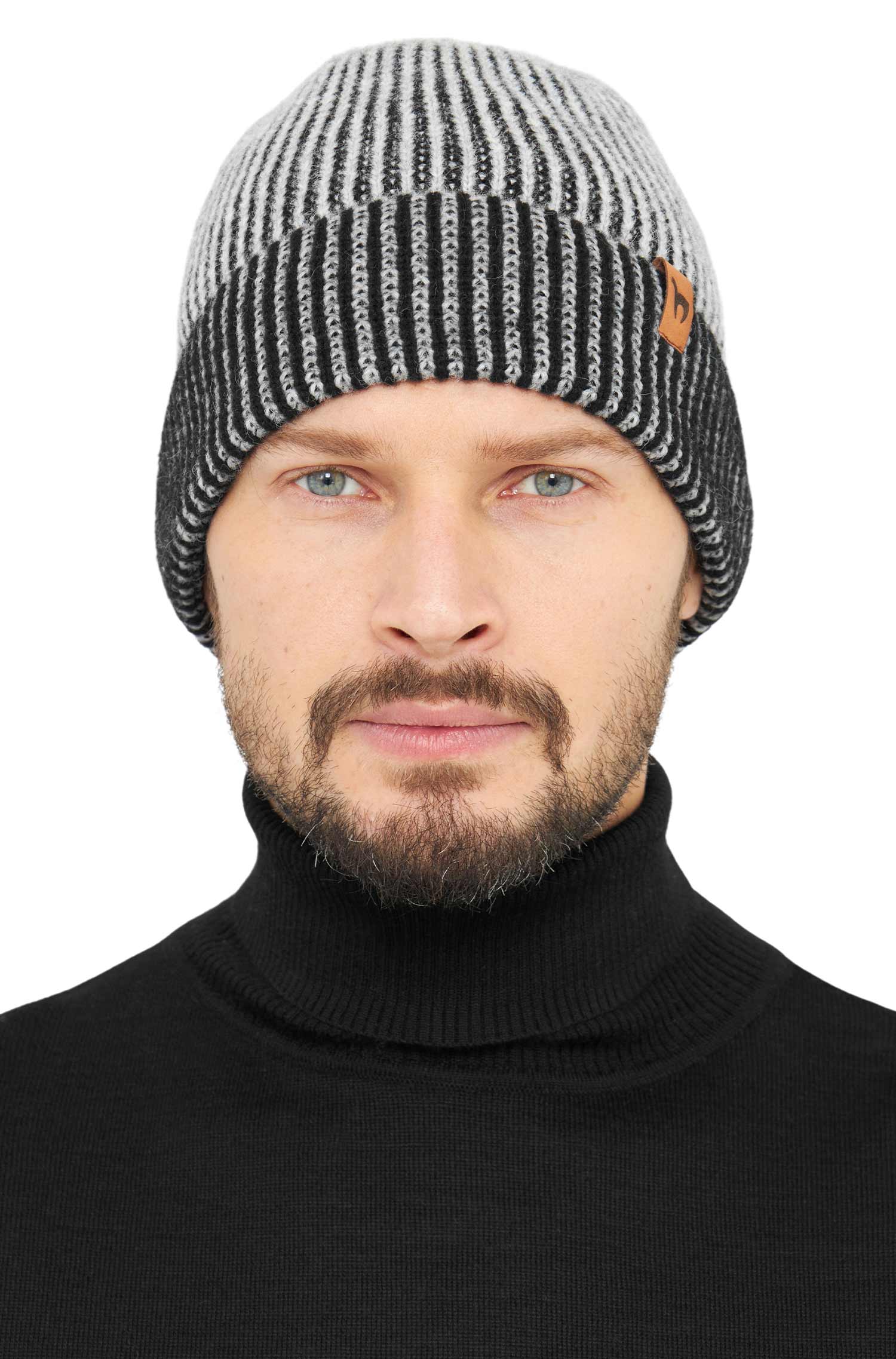 Alpaka Mütze MARINO aus 56% Baby Alpaca & 39% Baumwolle