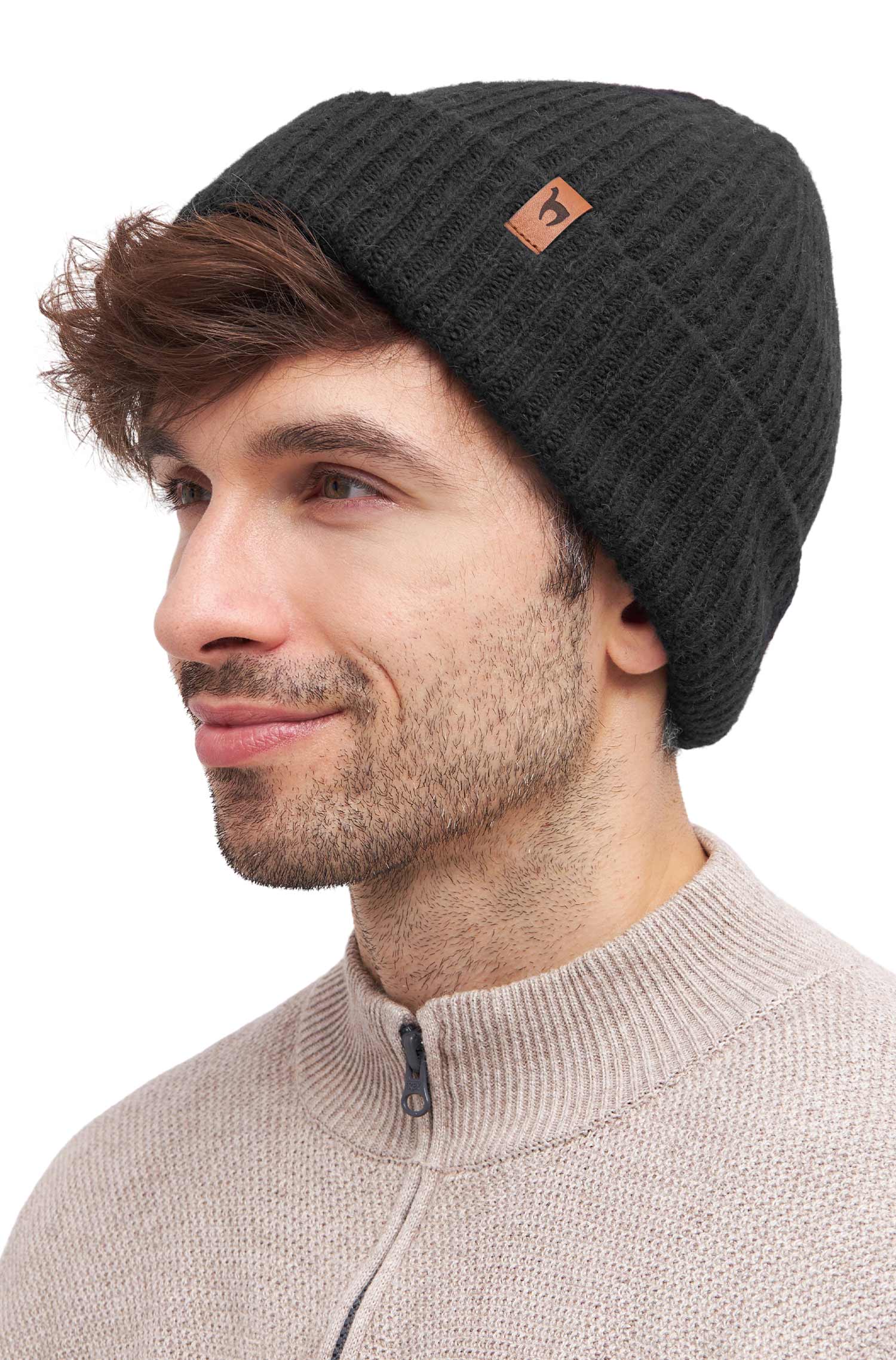 Alpaka Mütze PACA aus Baby Alpaka-Merino-Mix