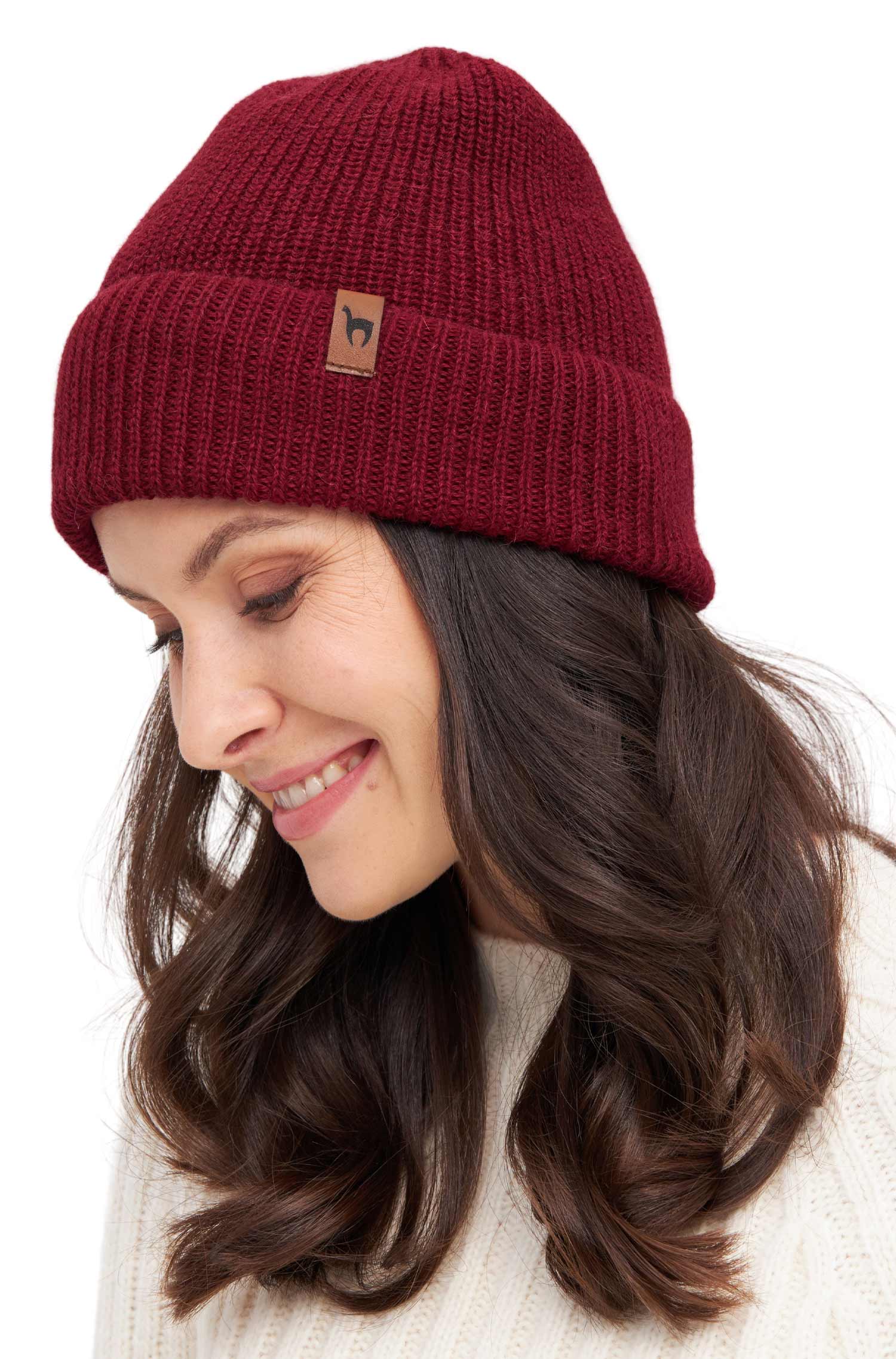 Alpaka Mütze RIPP aus 100% Baby Alpaka