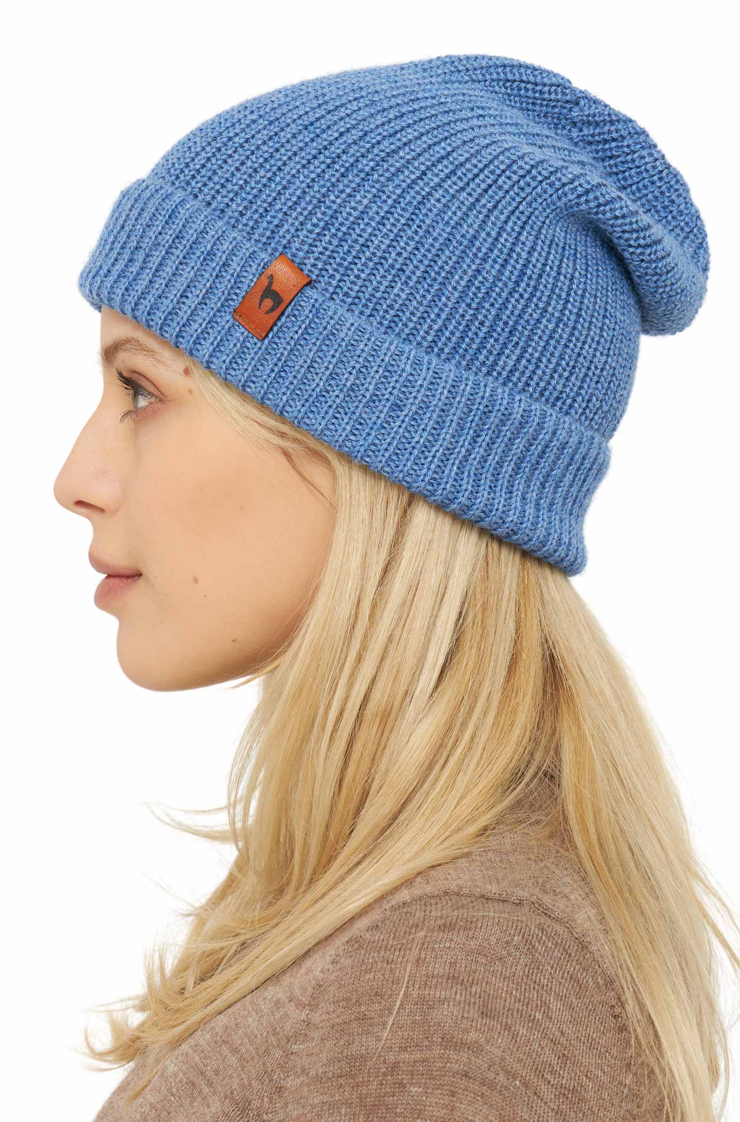 Alpaka Mütze RIPP aus 100% Baby Alpaka