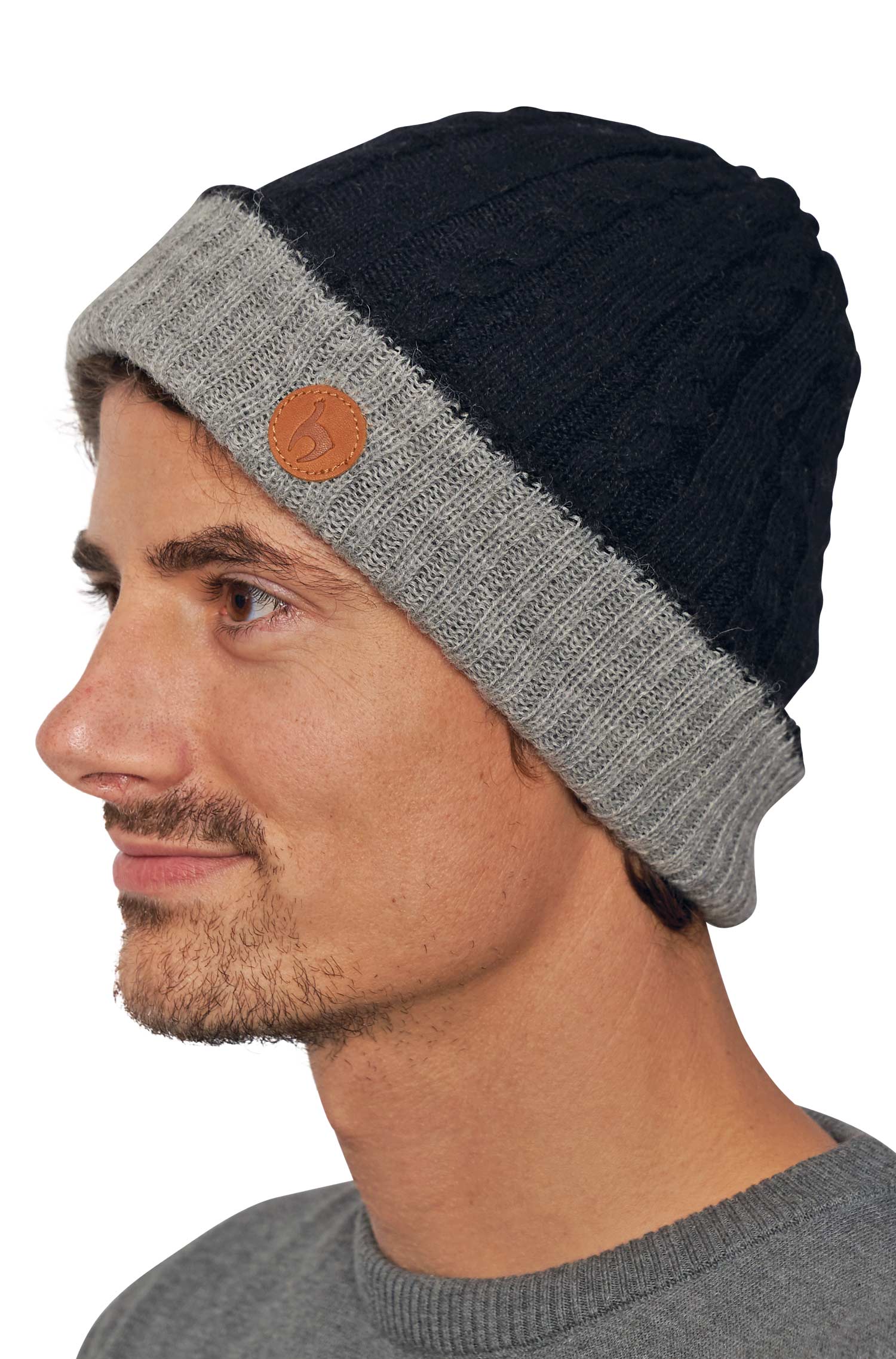 Alpaka Mütze SUAVE aus 100% Baby Alpaka