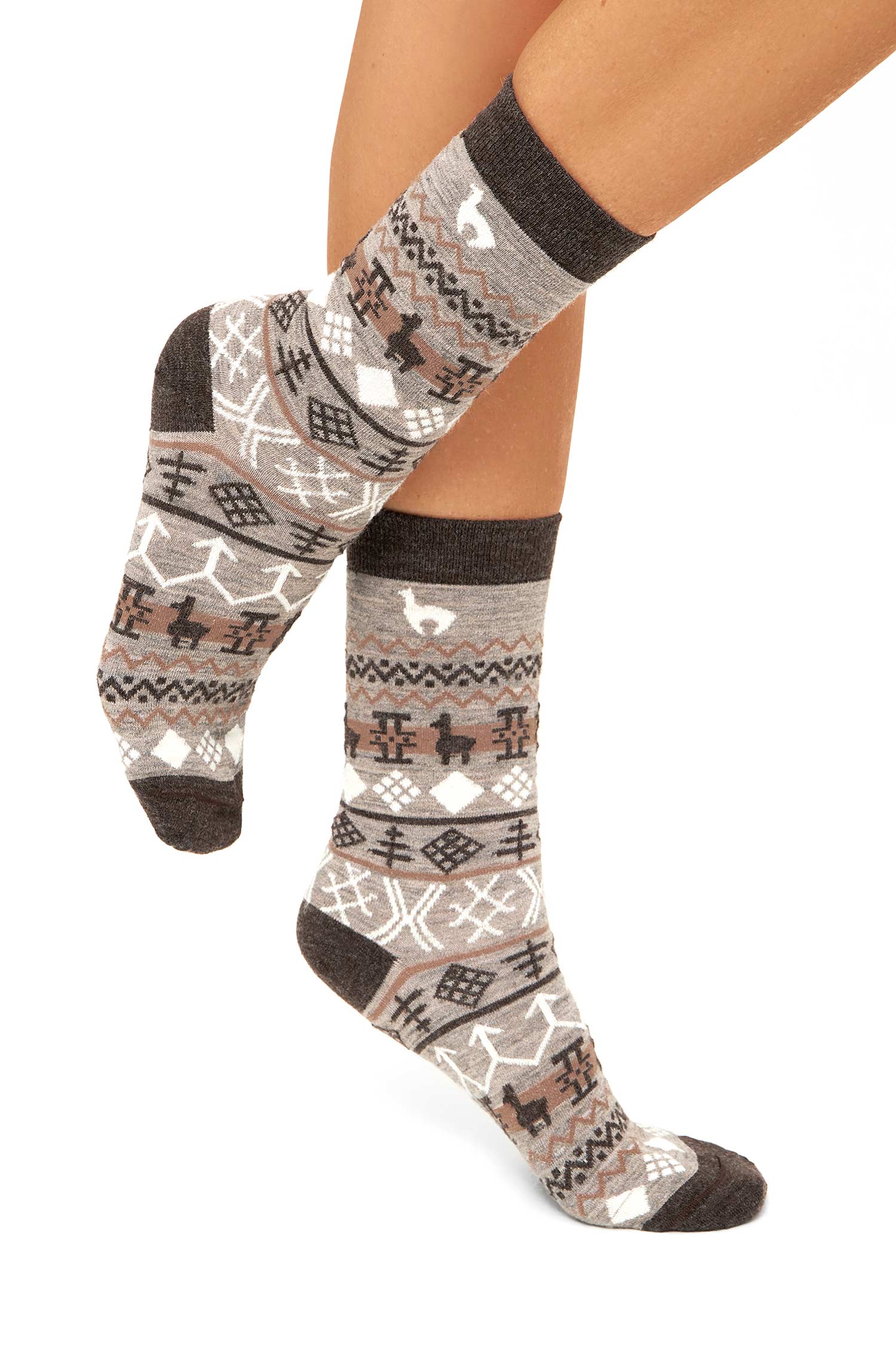 Alpaka Premium CAMINO SOCKEN aus Baby-Alpaka-Wolle-Mix
