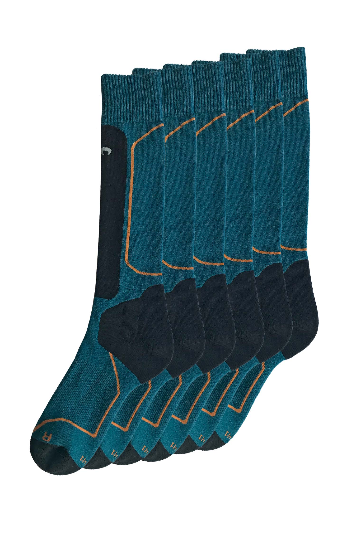 Alpaca Premium SKI &amp; SPORTS SOCKS 6-pack made from alpaca-cotton mix