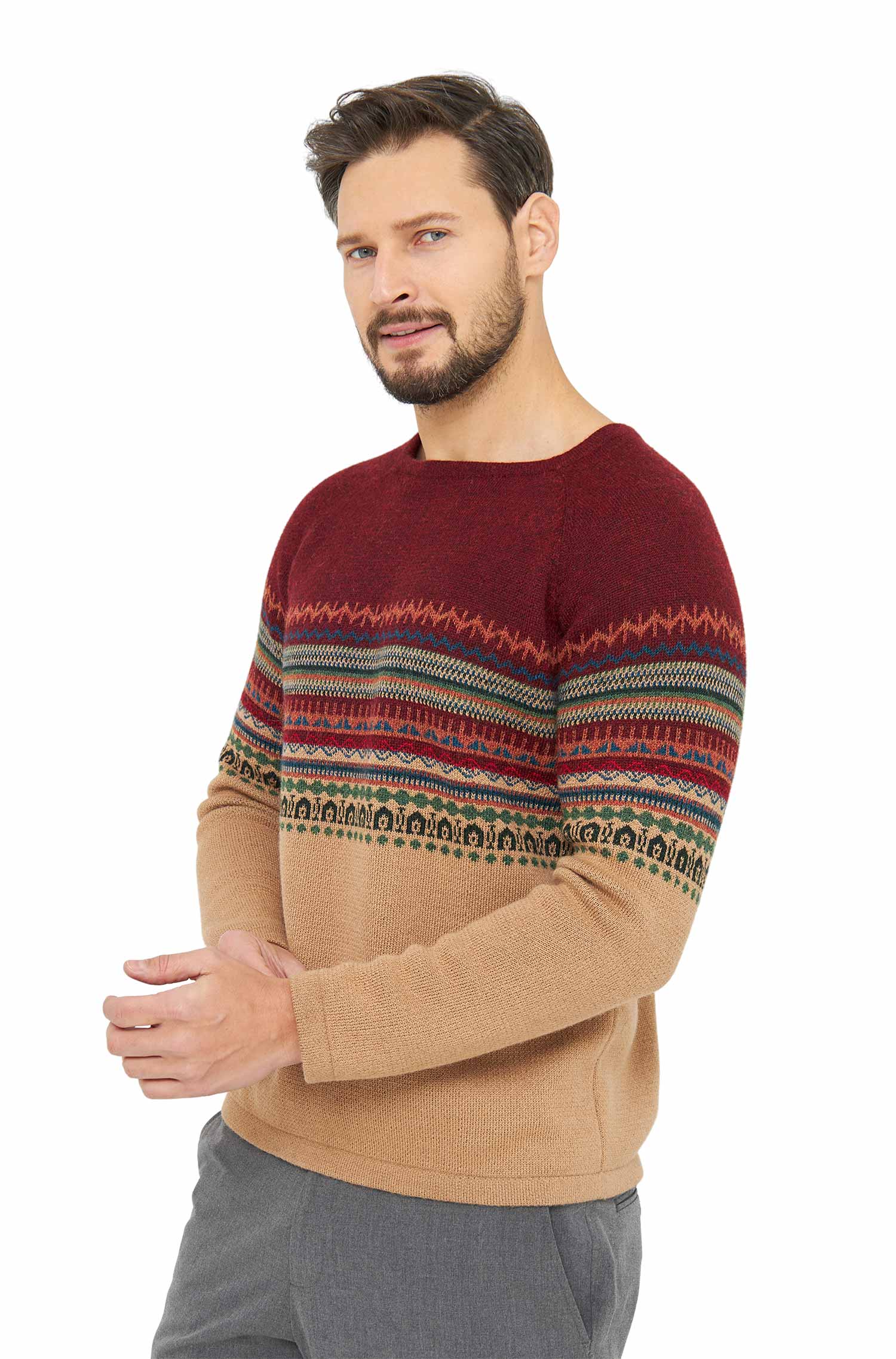 Alpaka Pullover COLORES DE LUNA aus 100% Baby Alpaka