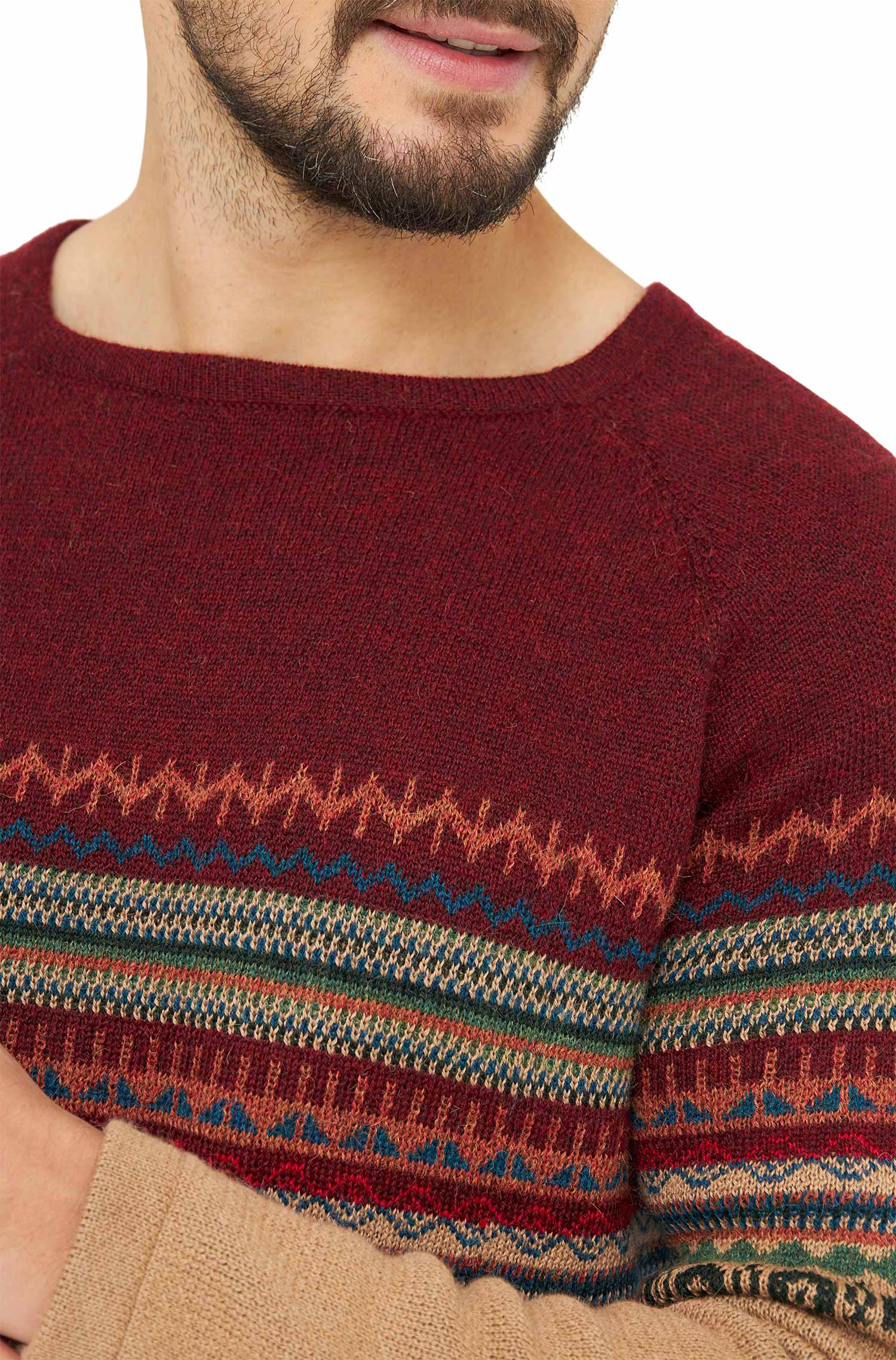Alpaka Pullover COLORES DE LUNA aus 100% Baby Alpaka