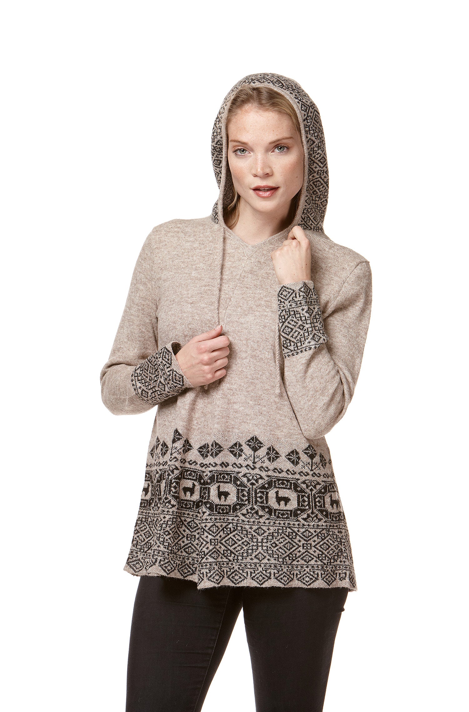 Alpaka Pullover DIVINO aus 100% Baby Alpaka
