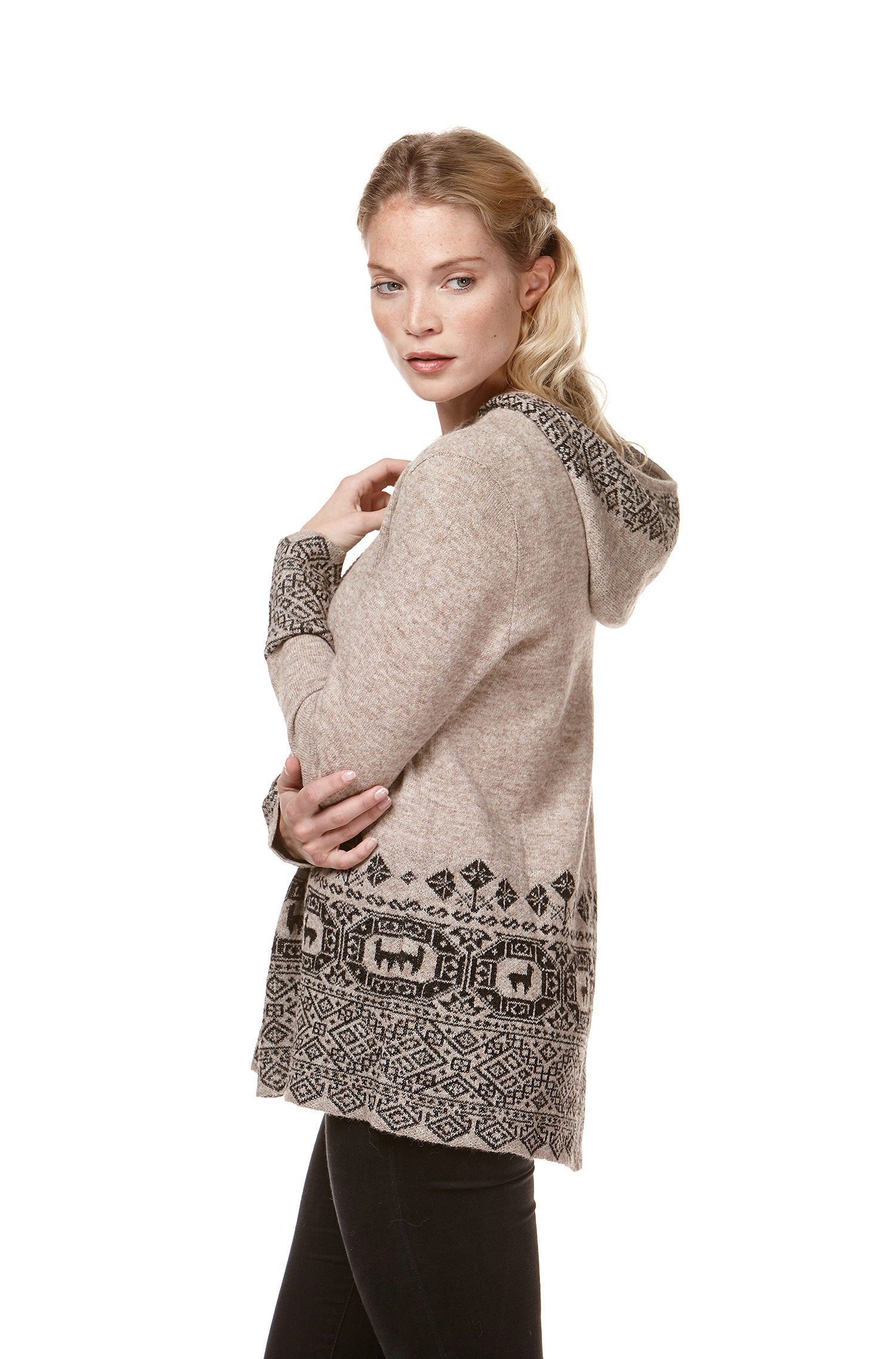 Alpaka Pullover DIVINO aus 100% Baby Alpaka