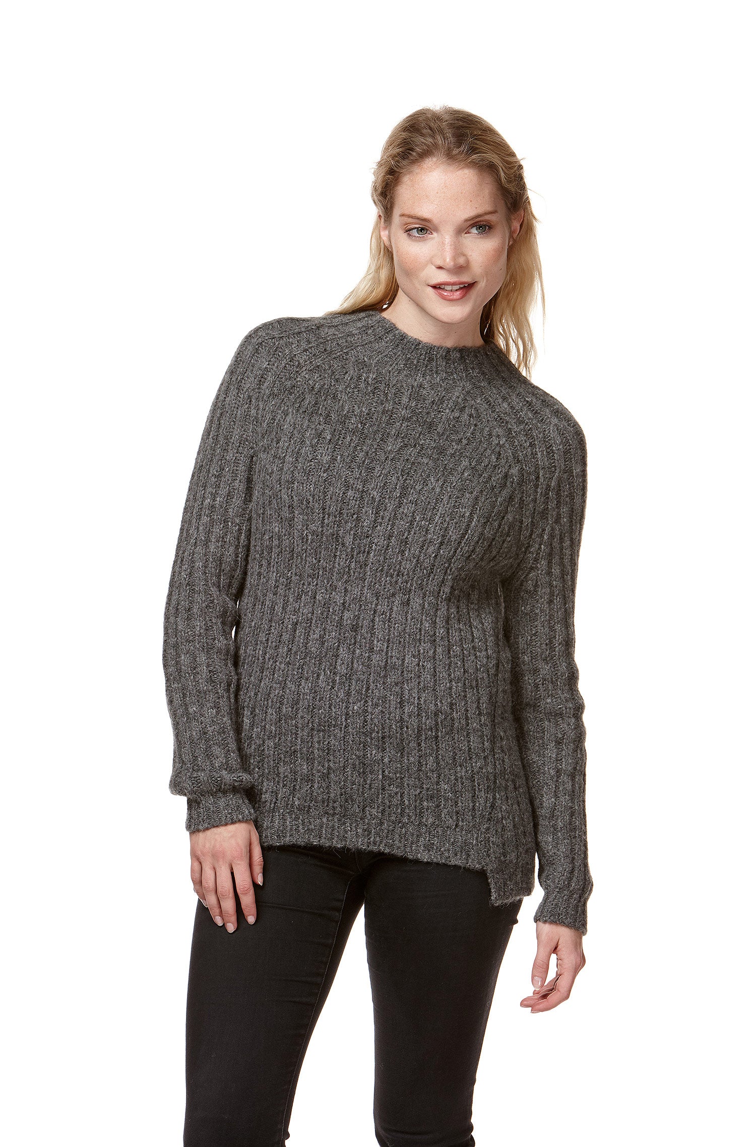 Alpaka Pullover DOLCE mit Baby Alpaka und Wolle