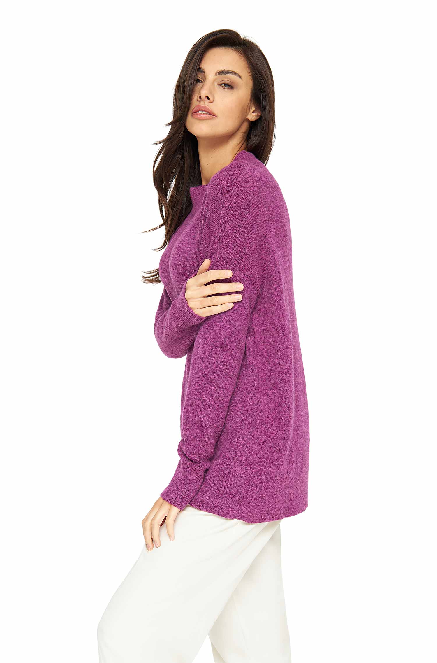 Alpaka Pullover GRAZIA aus Alpaka-Merino-Mix