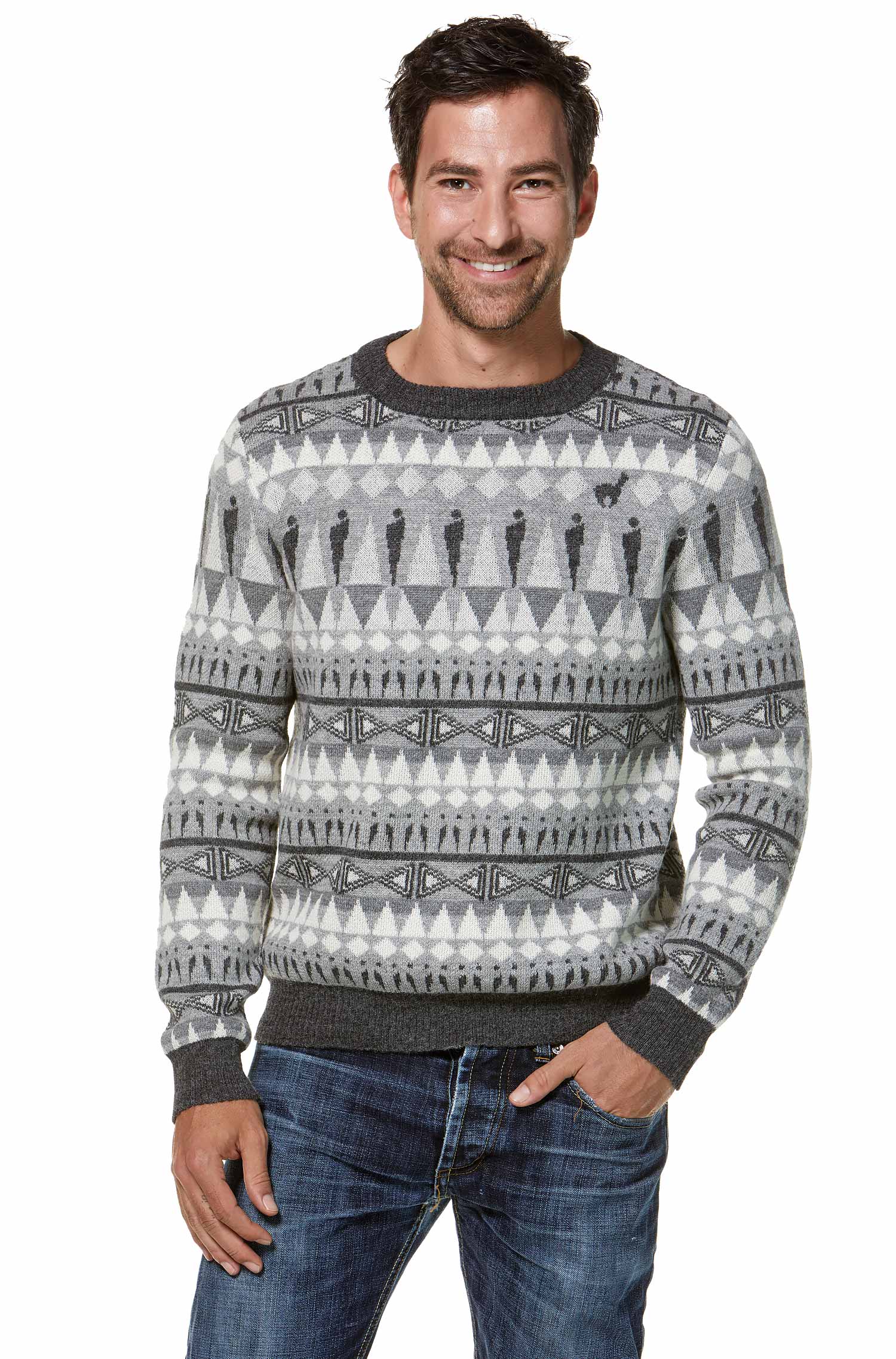 Alpaka Pullover HOMINEM aus 100% Baby Alpaka