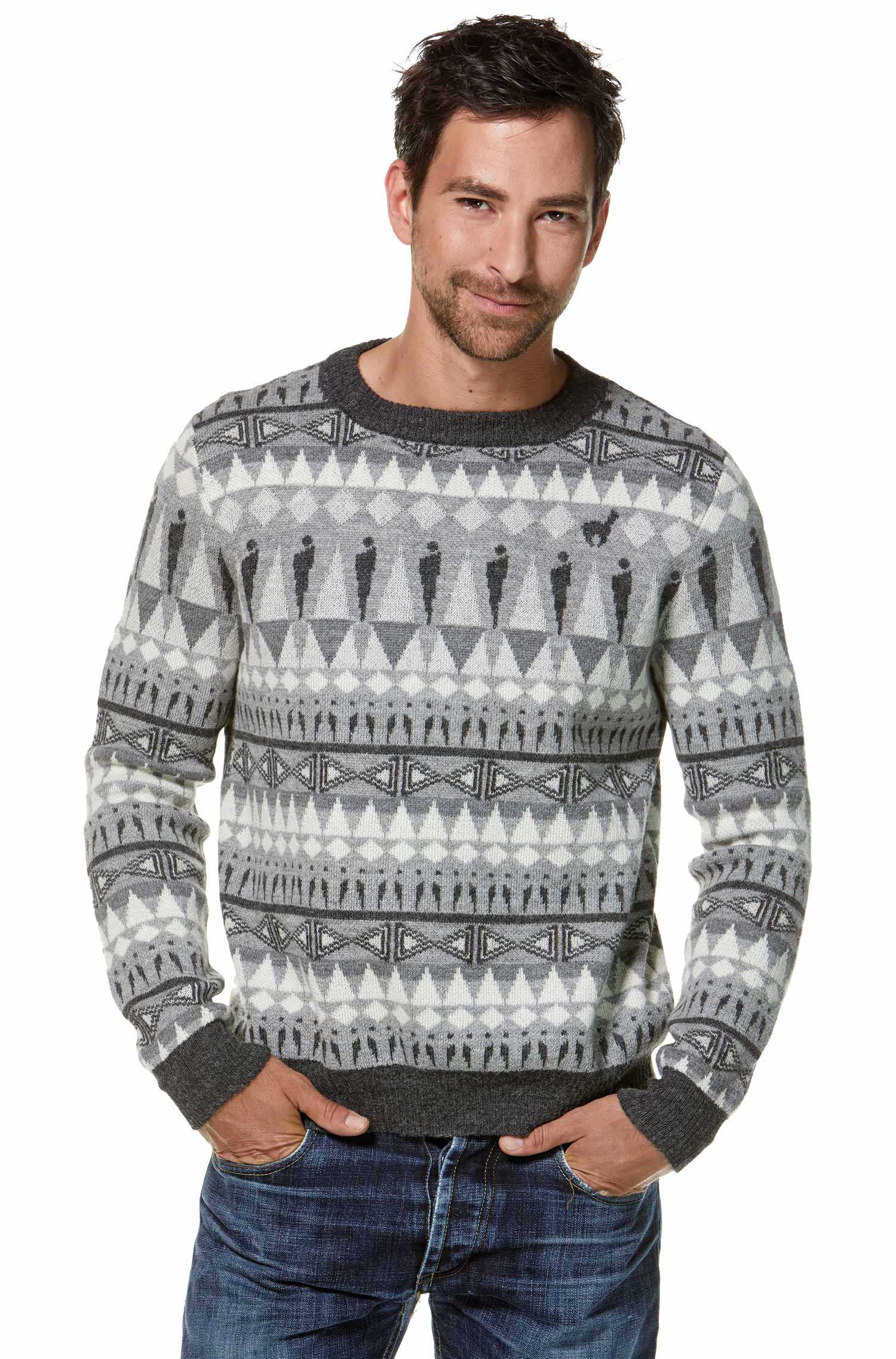 Alpaka Pullover HOMINEM aus 100% Baby Alpaka