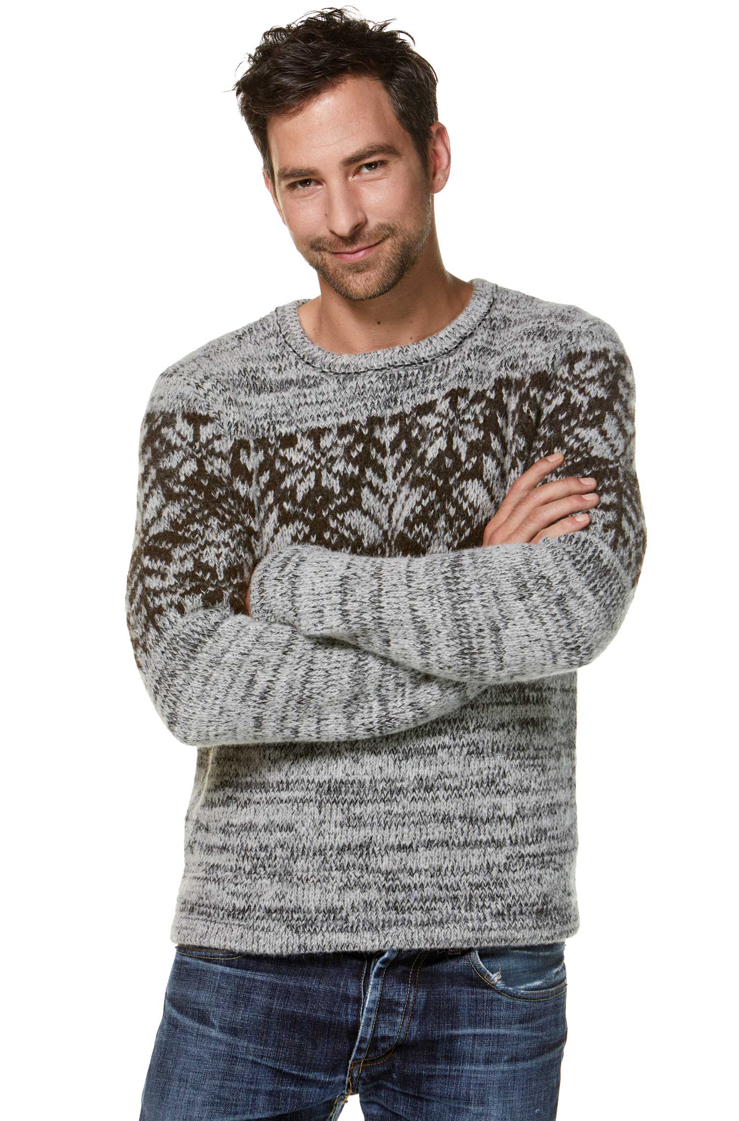 Alpaka Pullover NATURA aus 100% Alpaka
