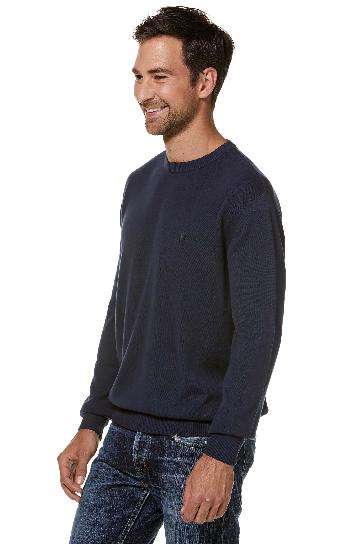 Alpaka Pullover PABLO mit Royal Alpaka-Baumwoll-Mix