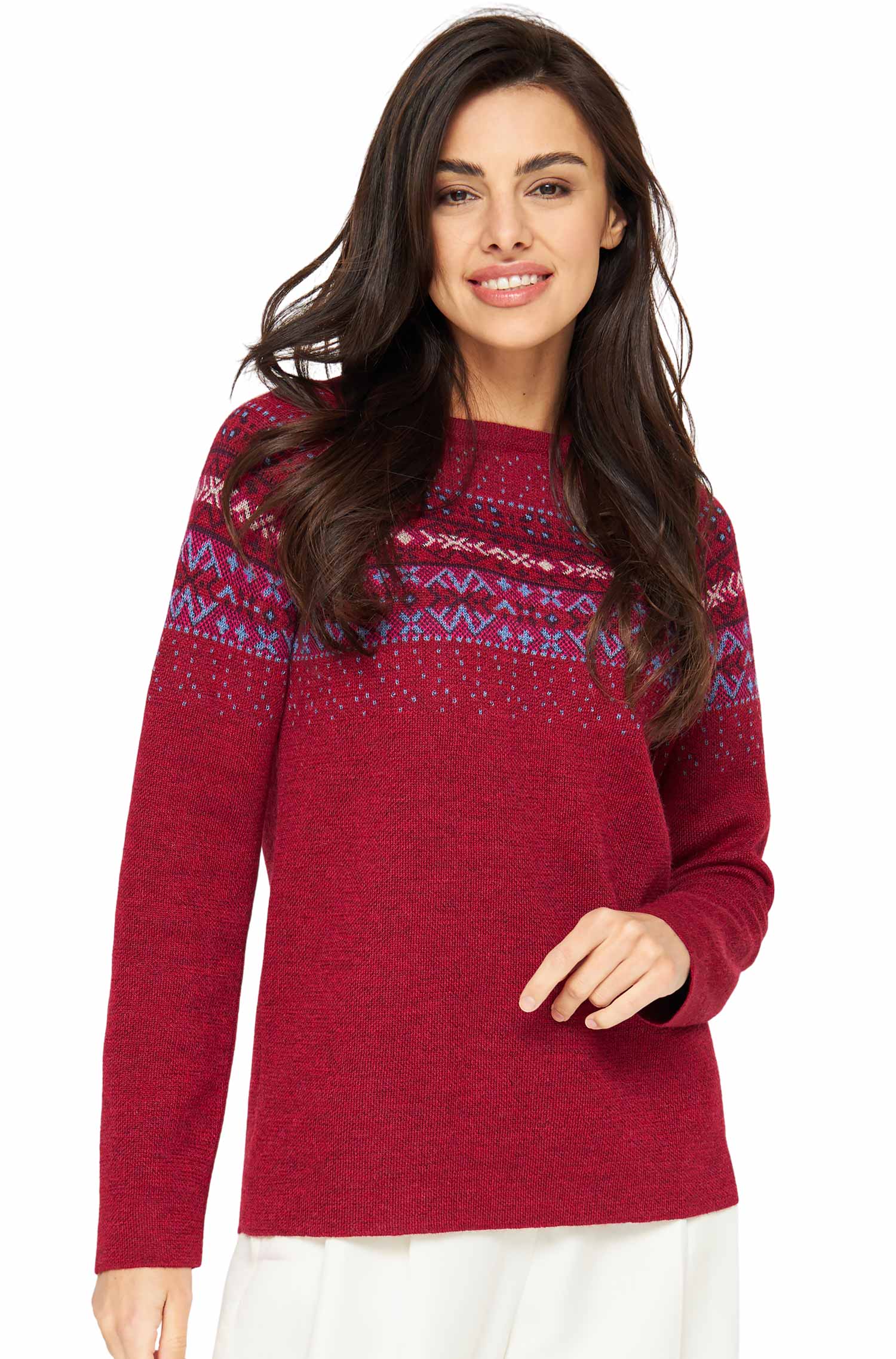 Alpaca sweater PUKA made of 100% baby alpaca