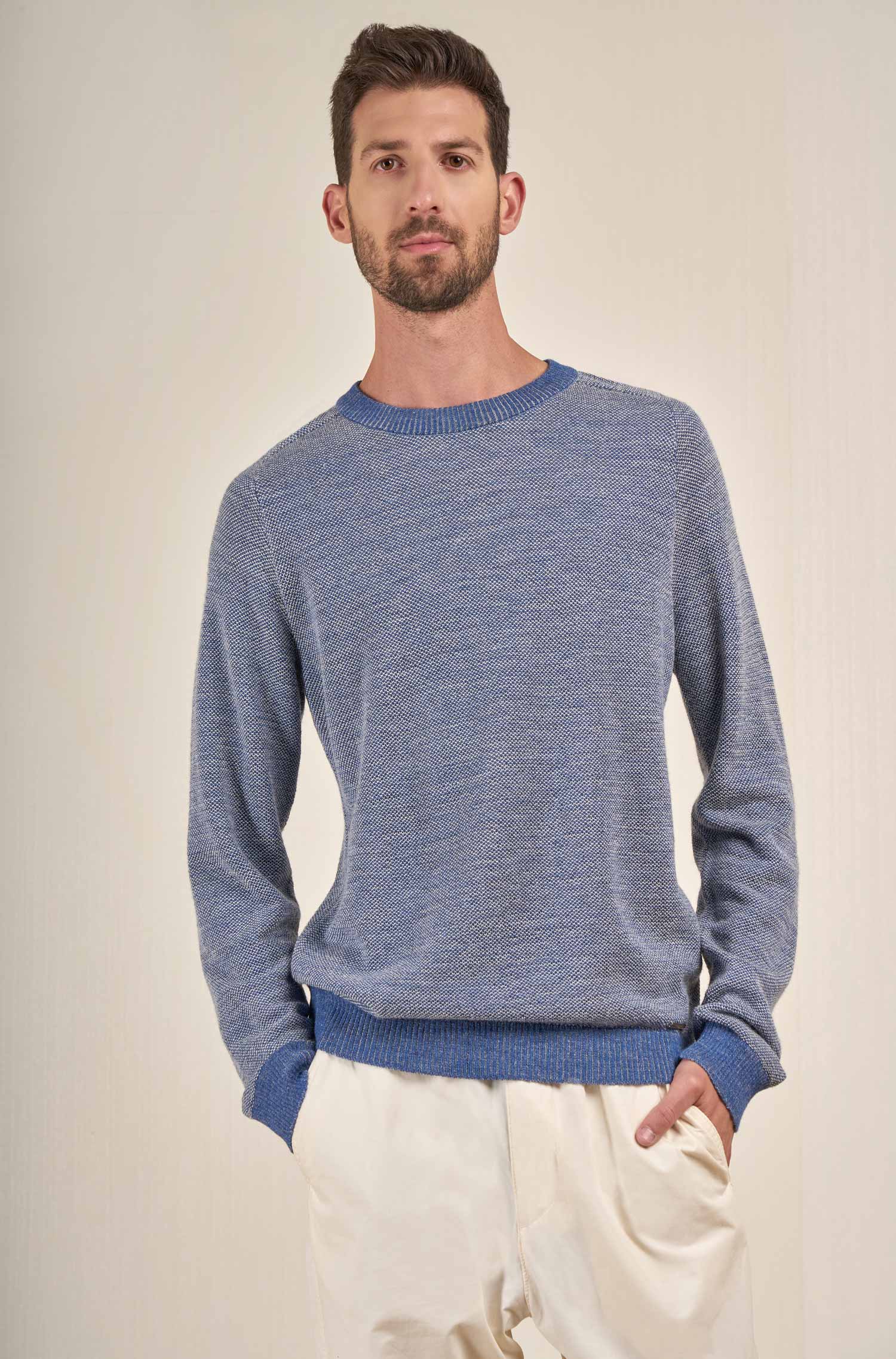 Alpaca sweater VASANO made of alpaca-silk mix