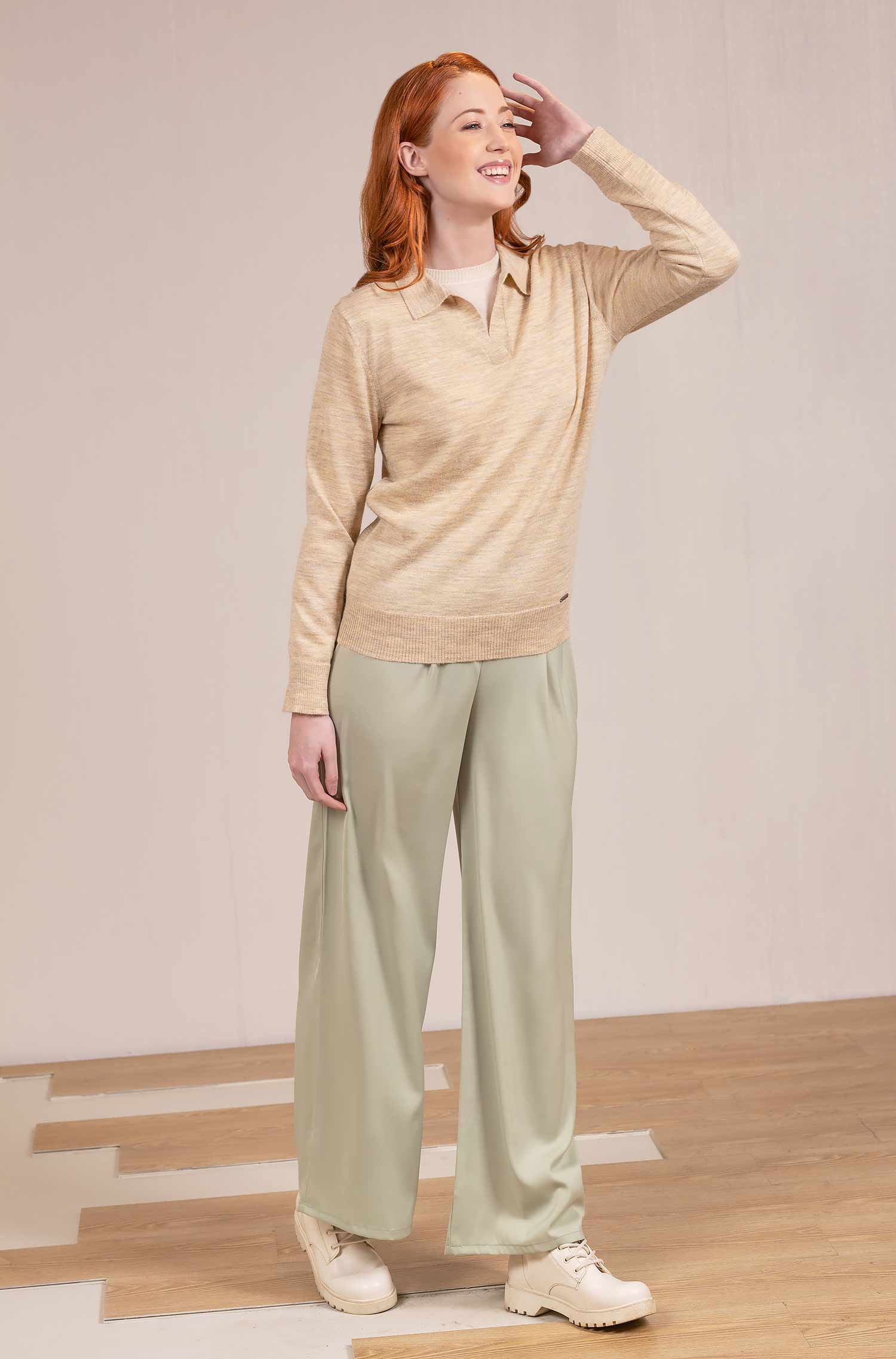 Alpaka Pullover VERCELLI aus 100% Baby Alpaka