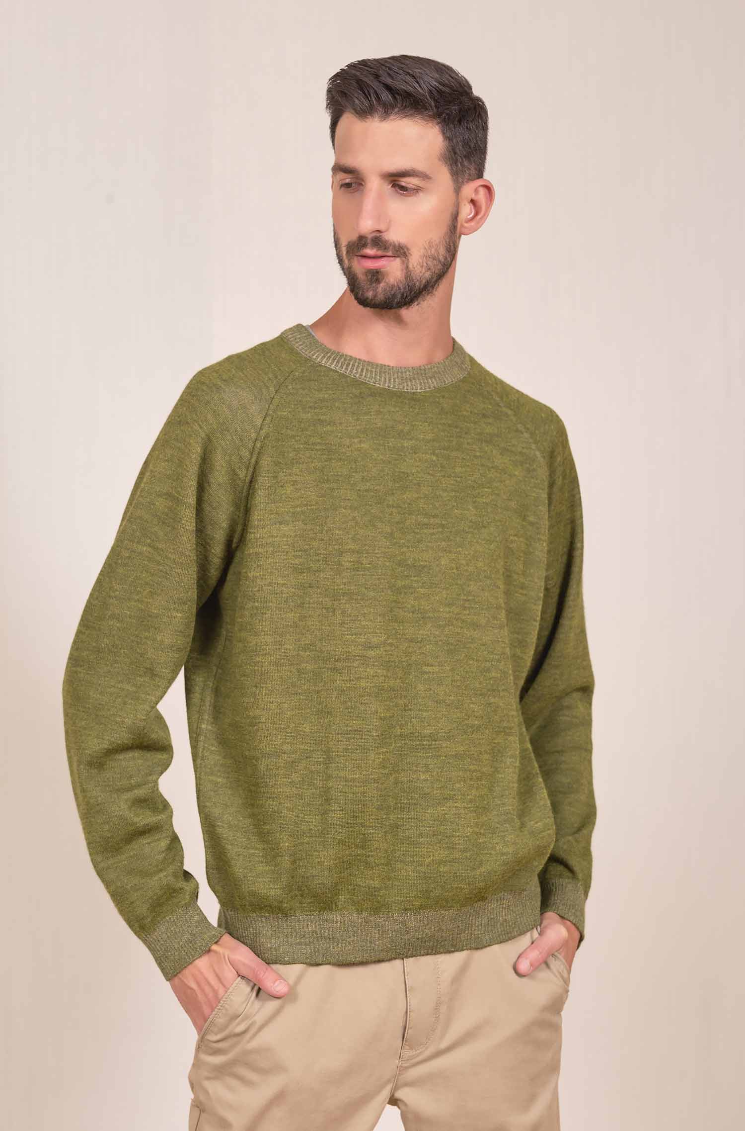 Alpaka Pullover VITTORIO aus 100% Baby Alpaka