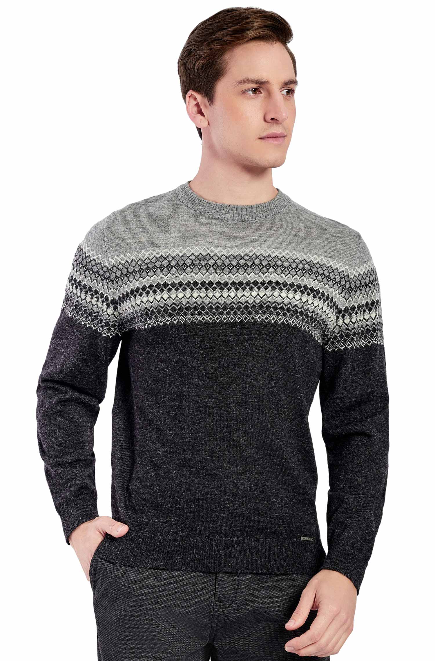 Alpaka Pullover WALLACE aus 100% Baby Alpaka